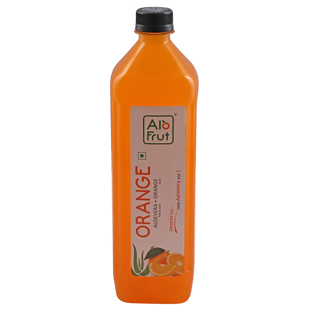 Alo Frut Orange + Aloevera Fruit Juice 1 L