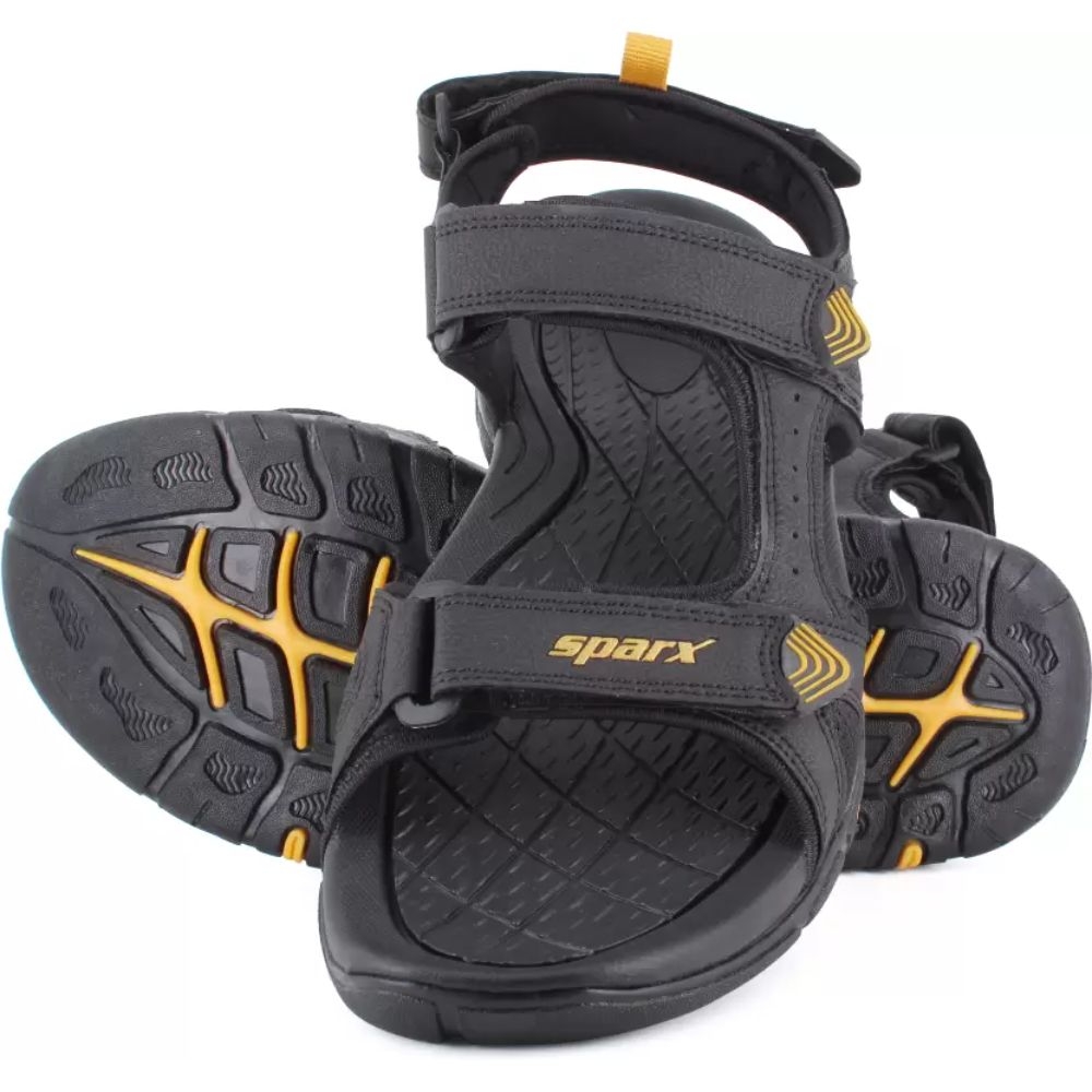 Buy Sparx Men SS-473 Black Fluorescent Green Floater Sandals Online at Best  Prices in India - JioMart.