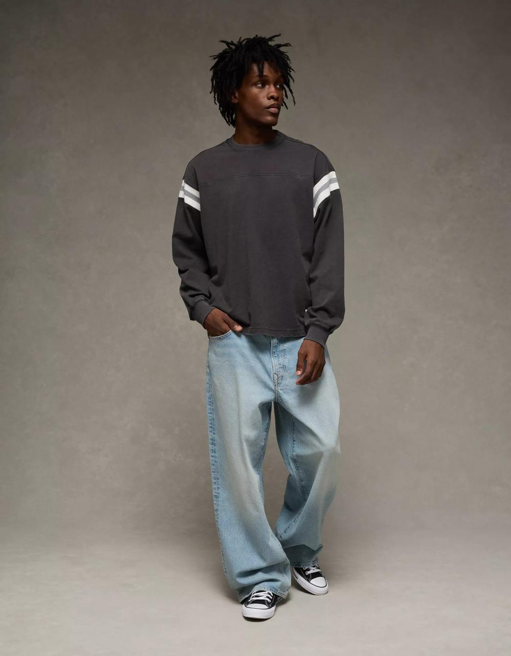 AE Long Sleeve Football T-Shirt