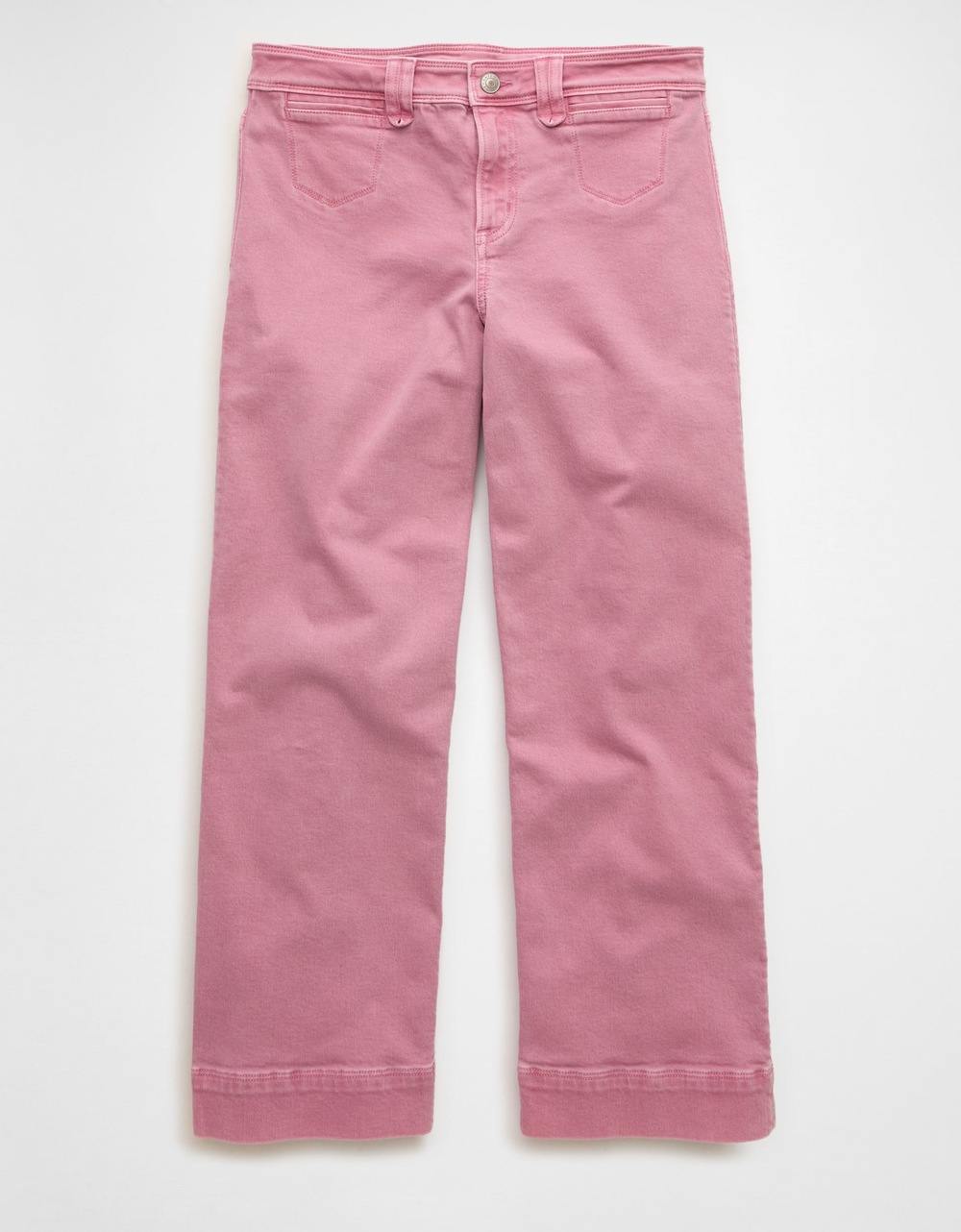 AE Stretch High-Waisted Stovepipe Crop Jean