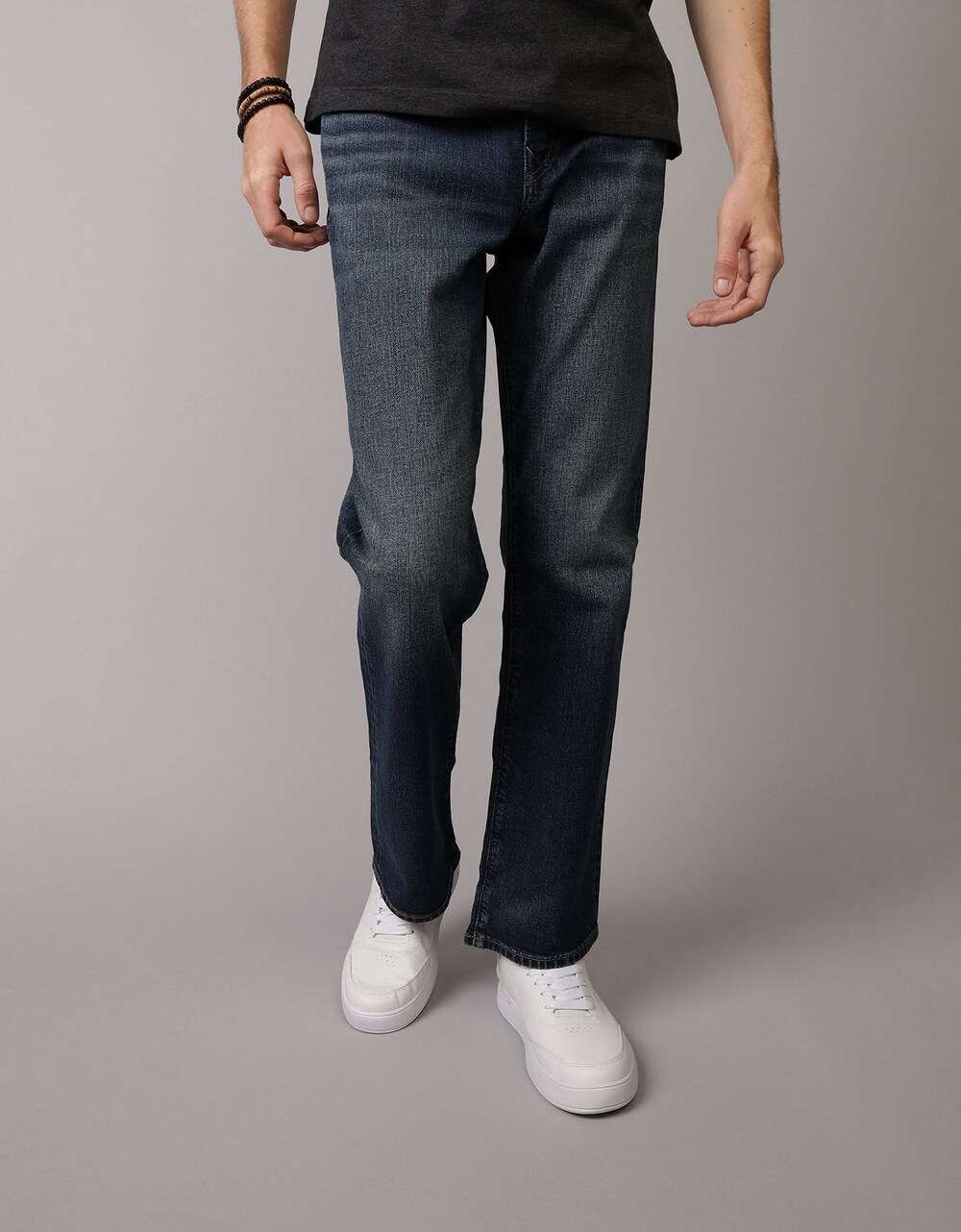 American Eagle Men Blue EasyFlex Original Bootcut Jean