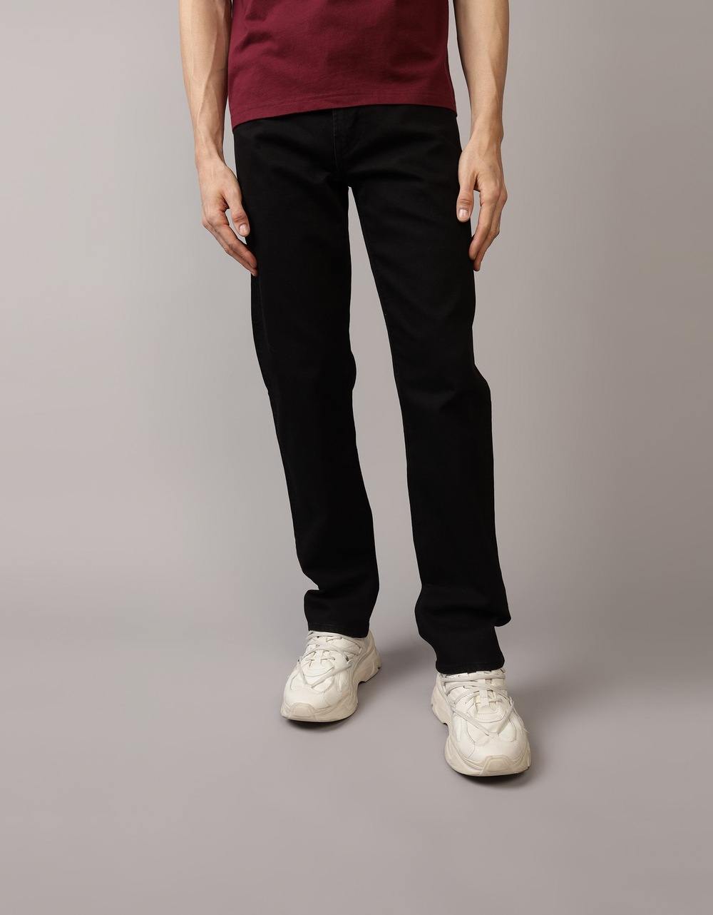 American Eagle Men Black AirFlex+ Original Straight Jean