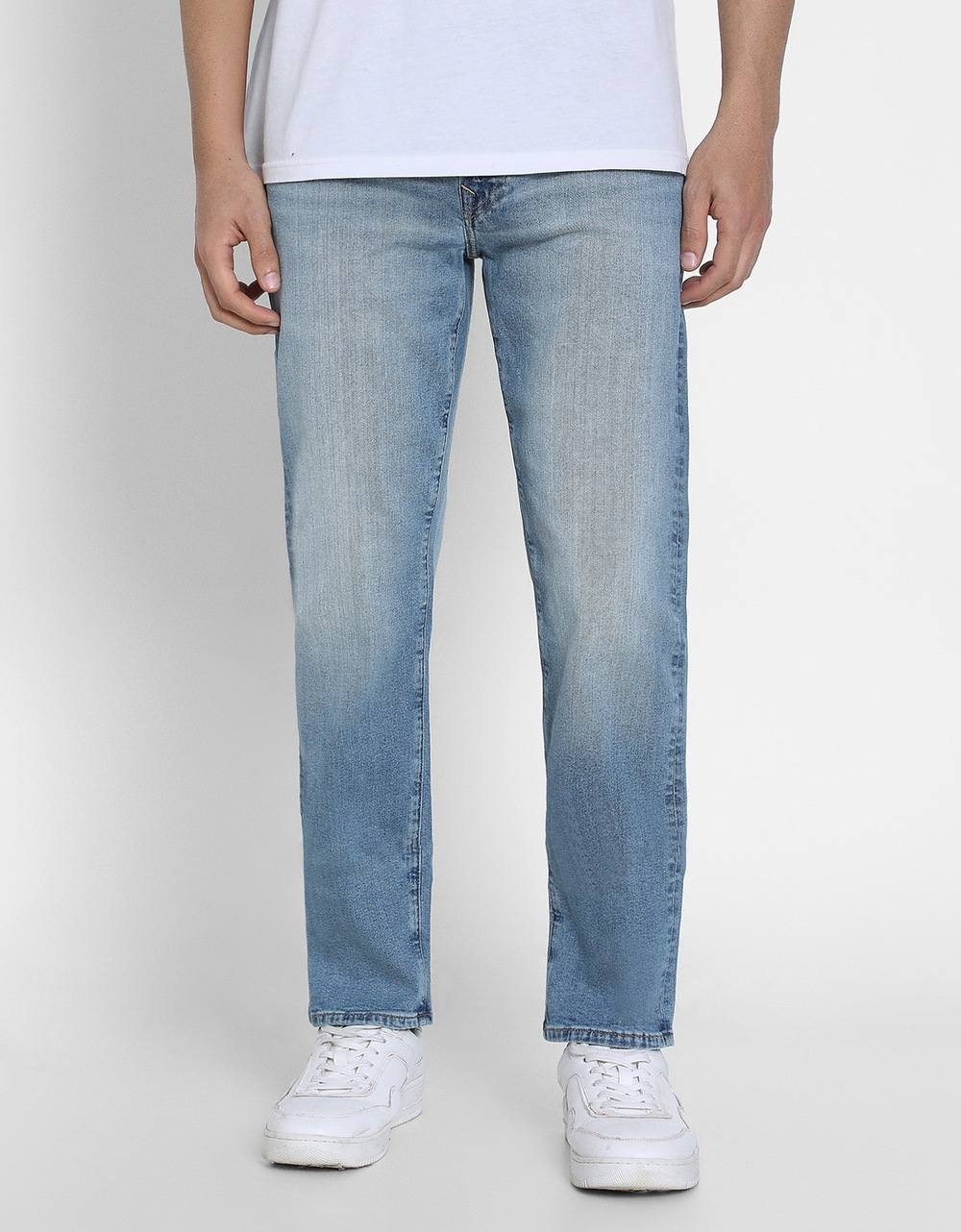 American Eagle Men Blue  AirFlex+ Original Straight Jean