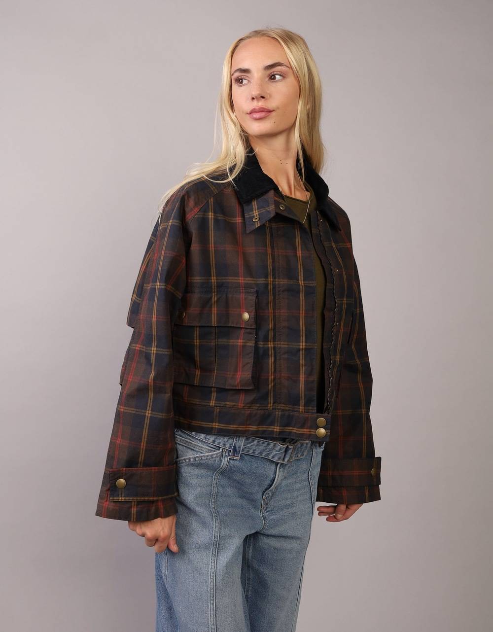 American Eagle Women Navy Jackets