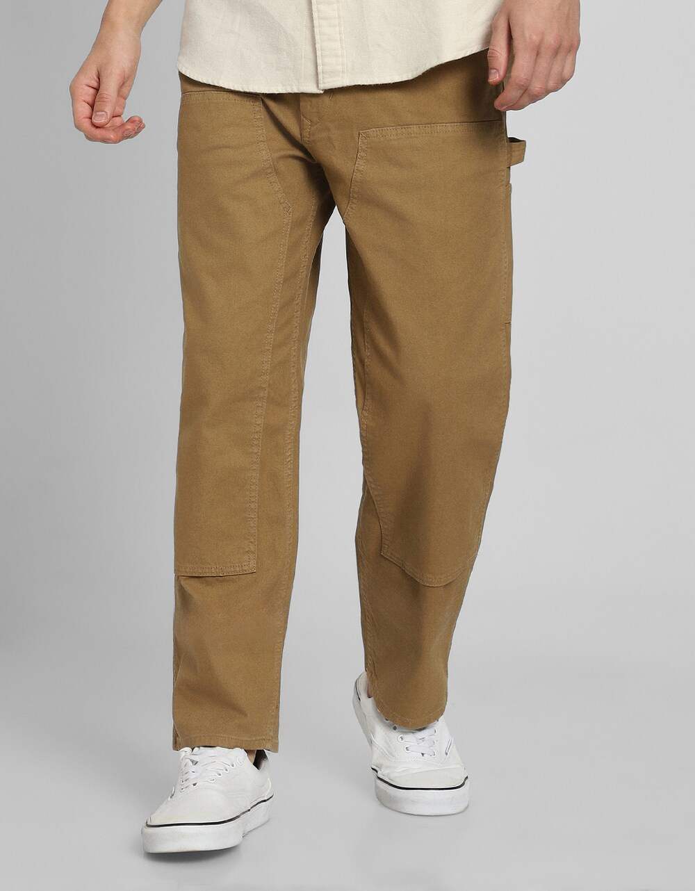 American Eagle Men Tan Flex Carpenter Pant