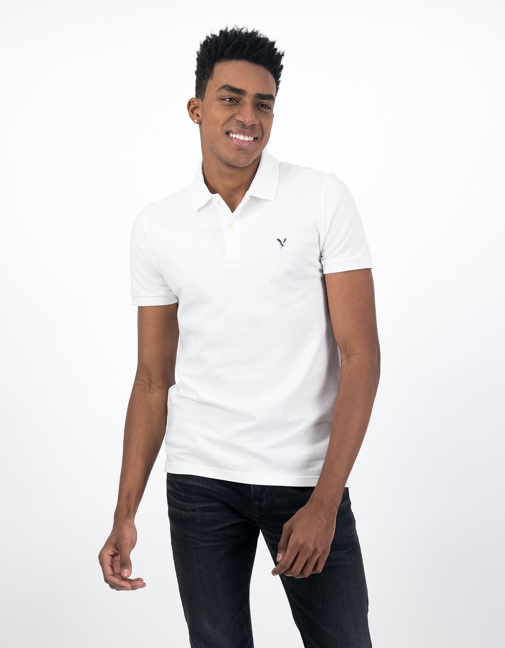 American Eagle Slim Flex Polo Shirt