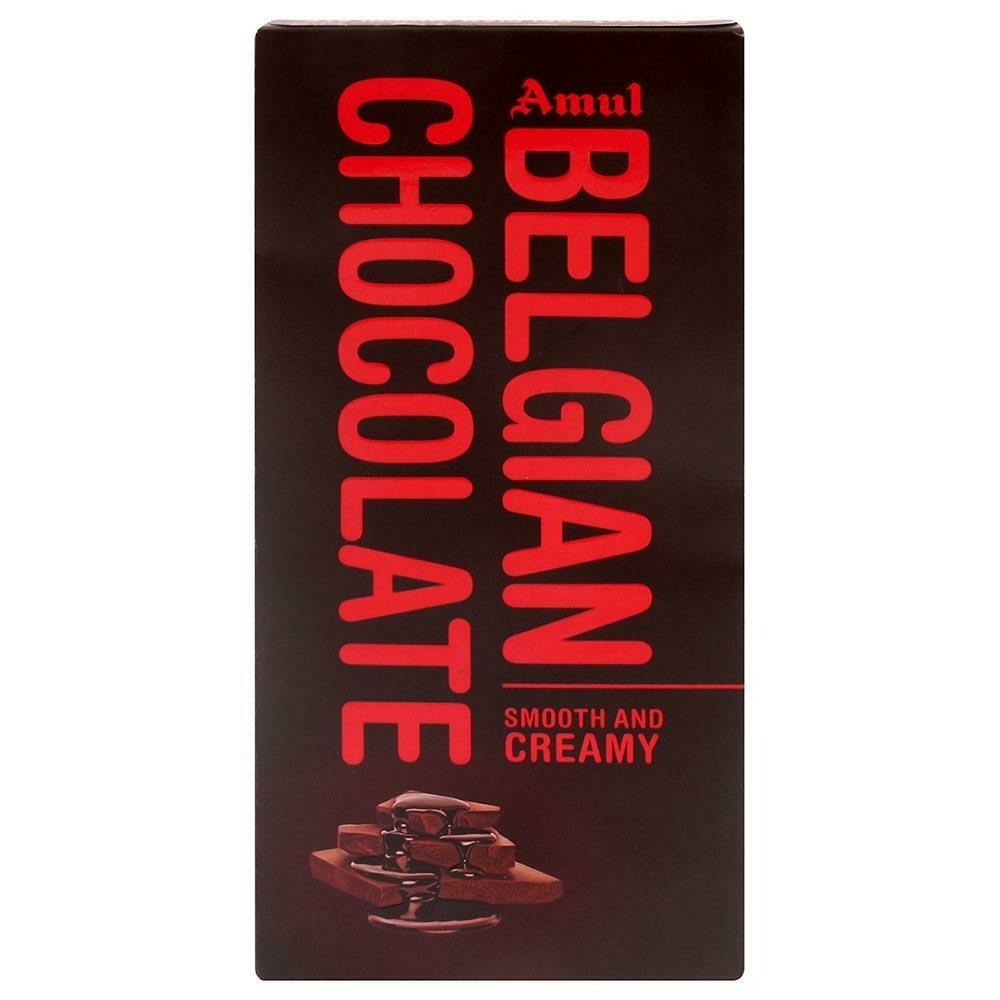 Amul Belgian Milk Chocolate 125 G