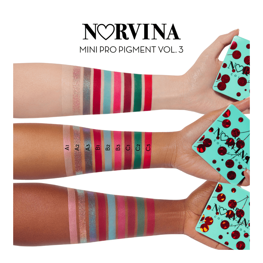 Norvina Pro Pigment Palette Vol. 3 • Mini Size