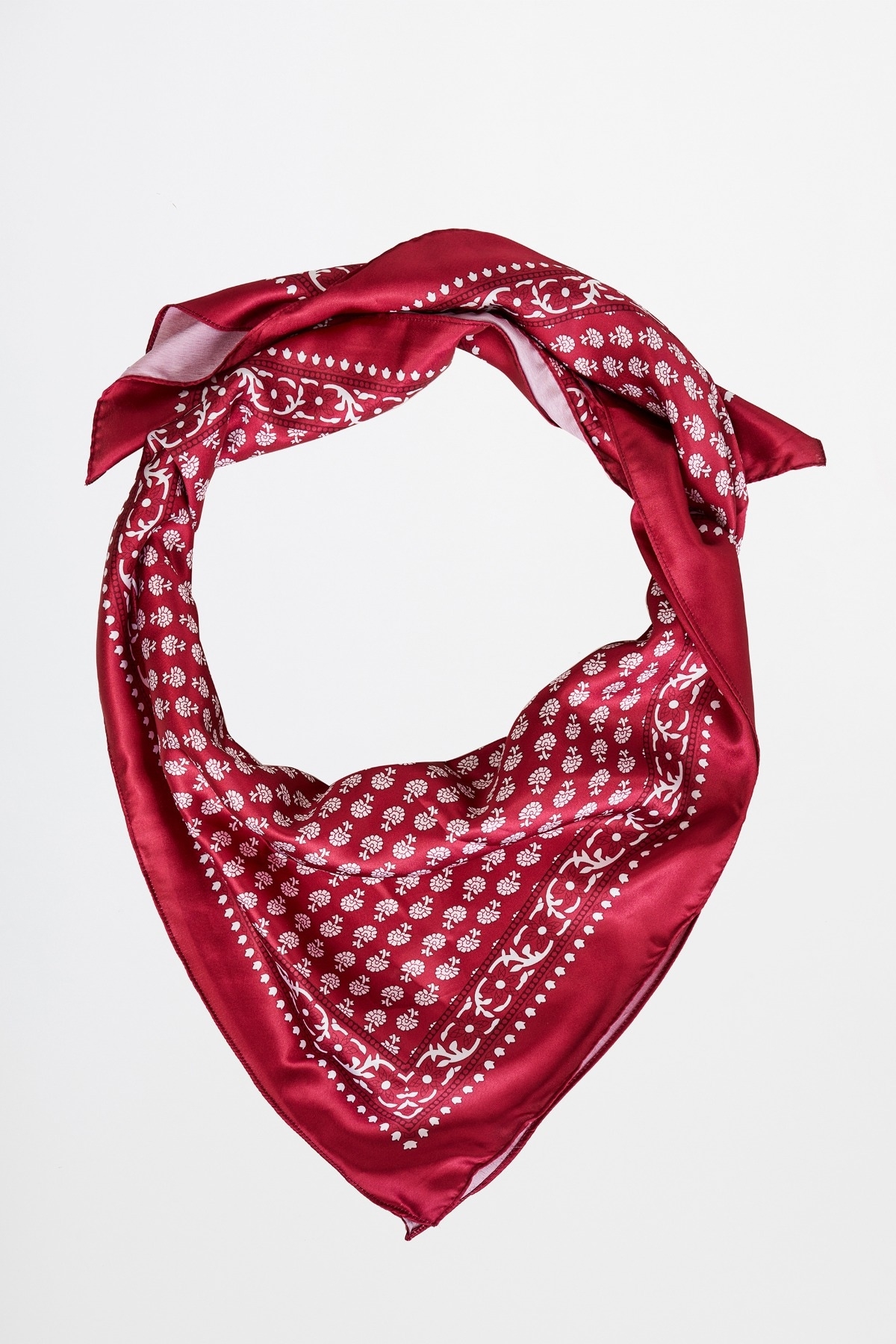 AND | MAROON SCARF 1