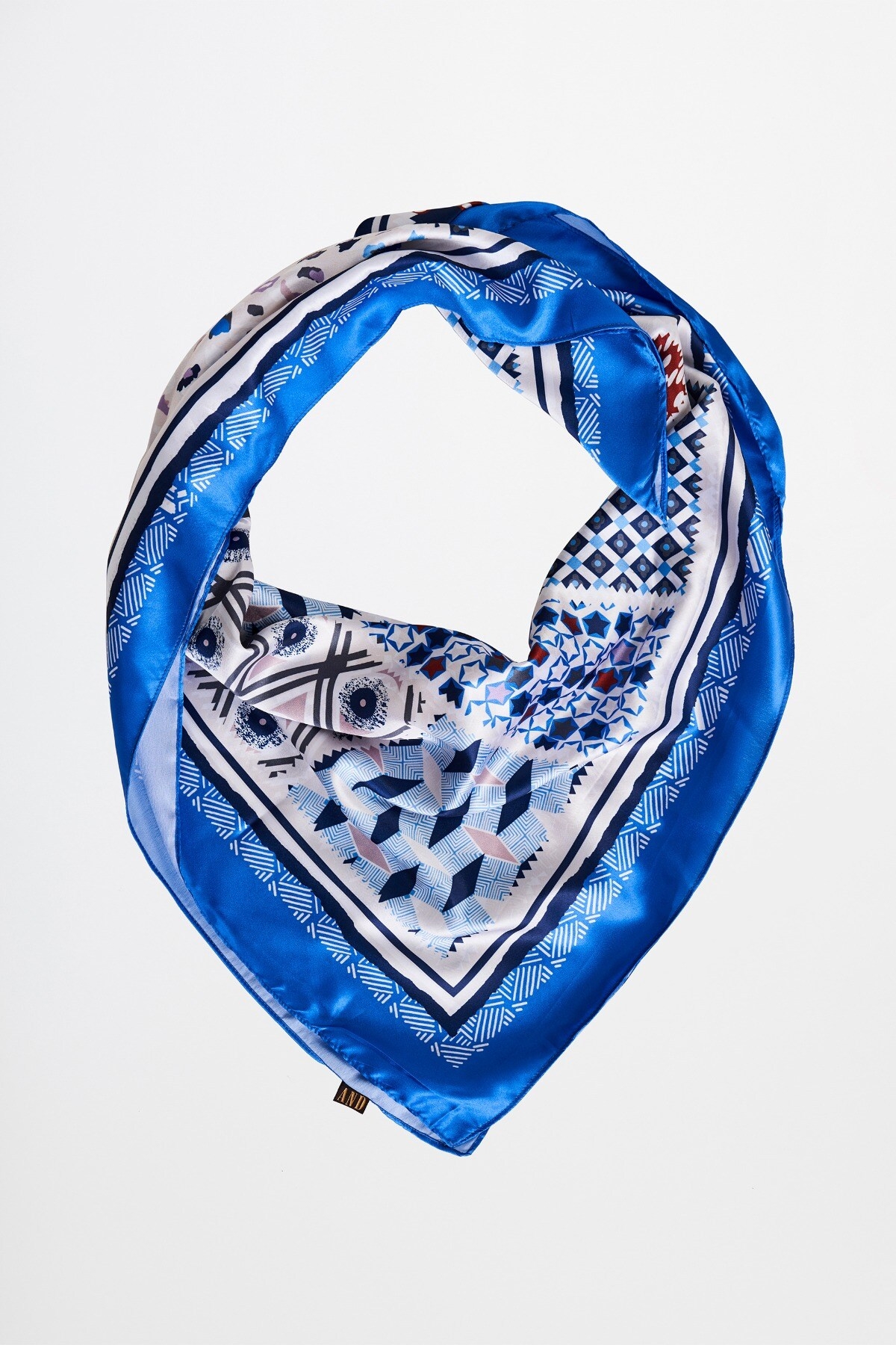 AND | BLUE SCARF 0