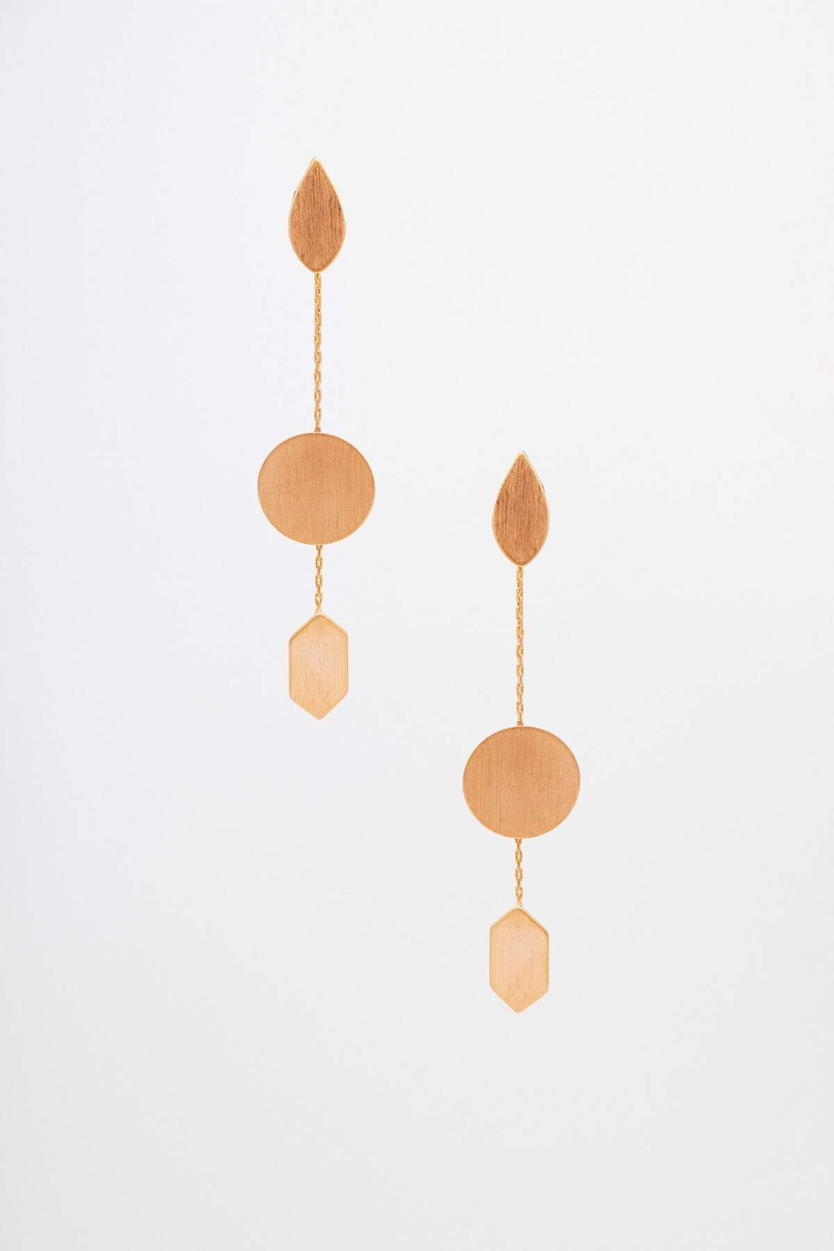 Gold Drop Earrings