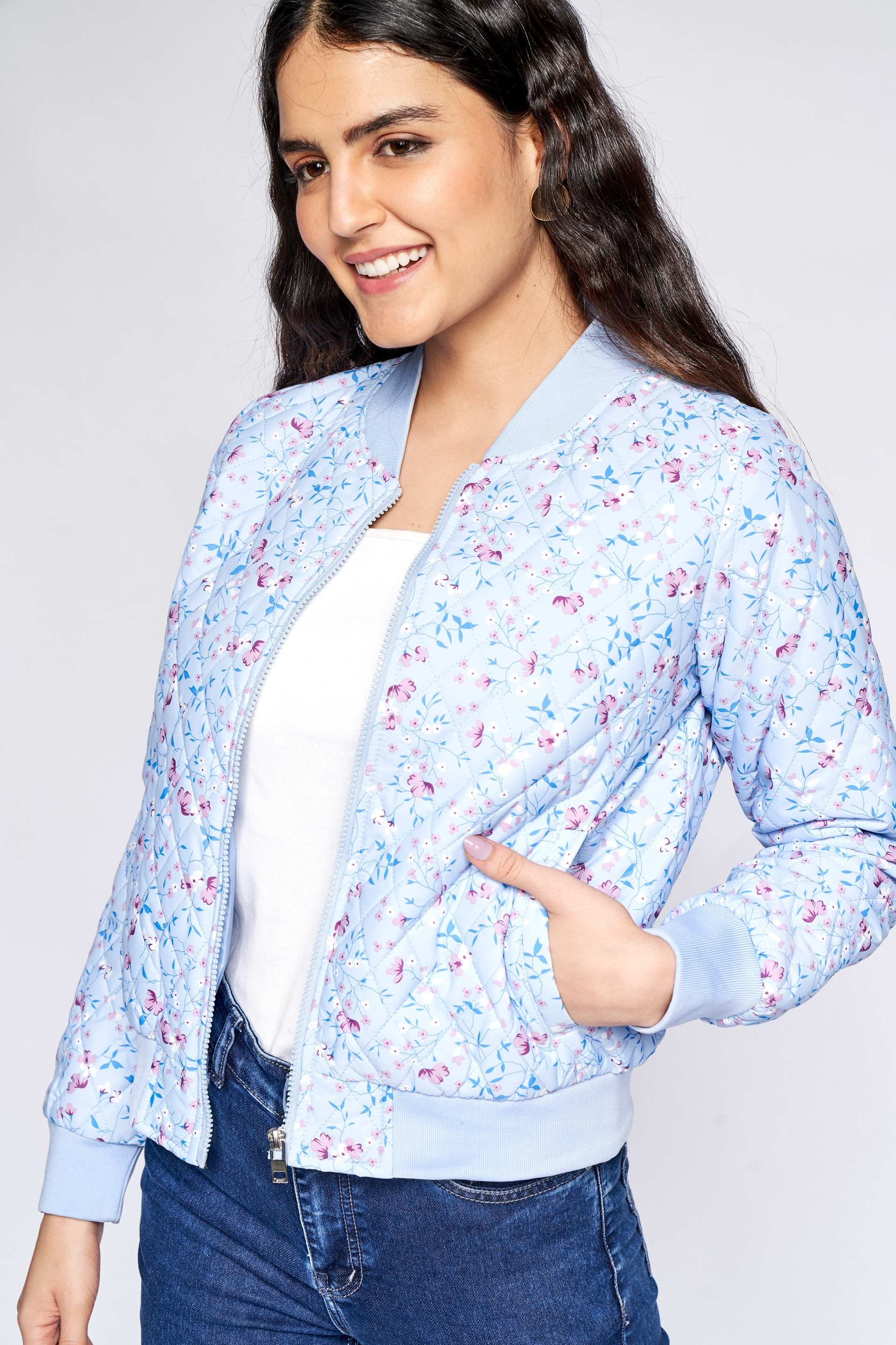 AND POWDER BLUE JACKET