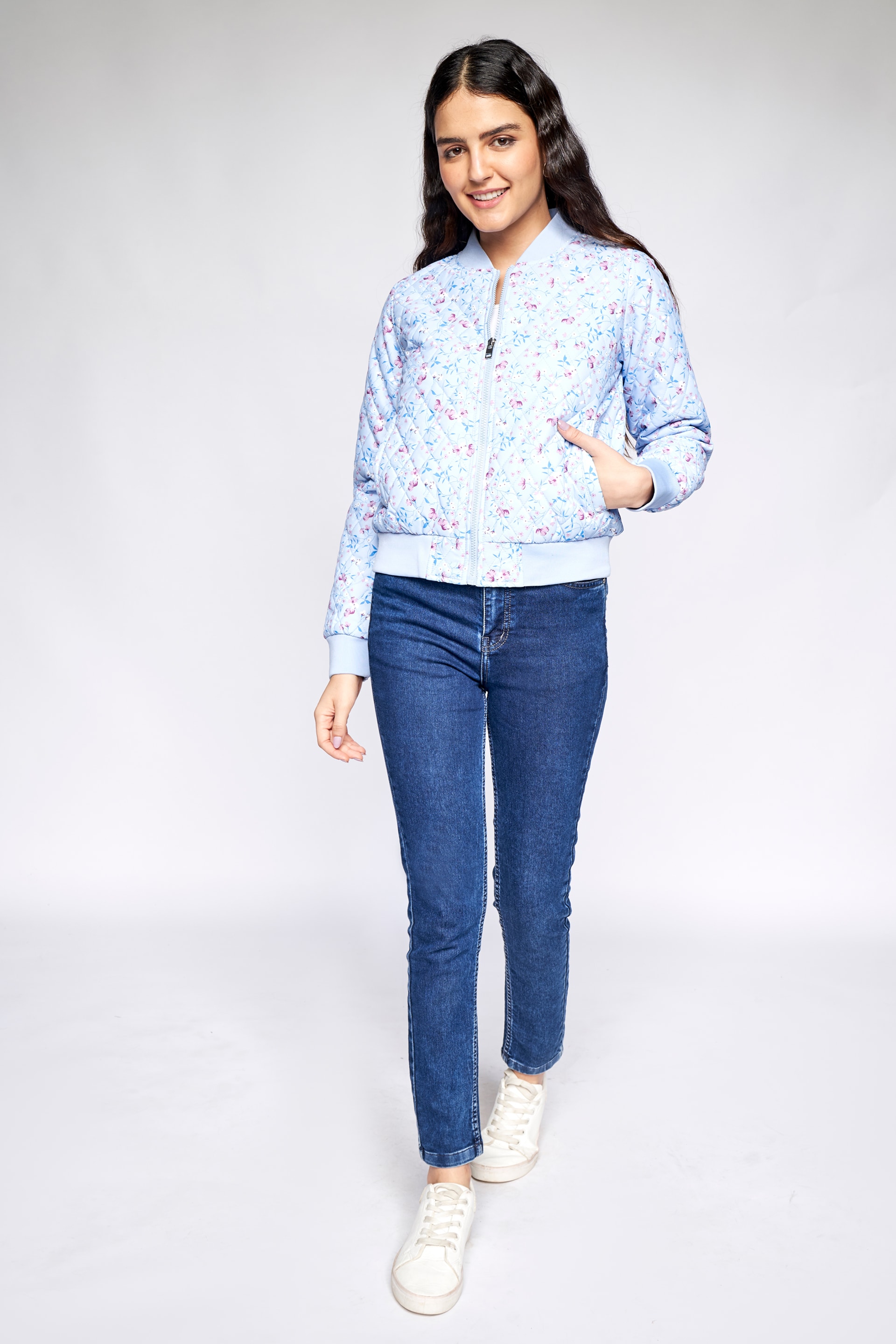 AND POWDER BLUE JACKET