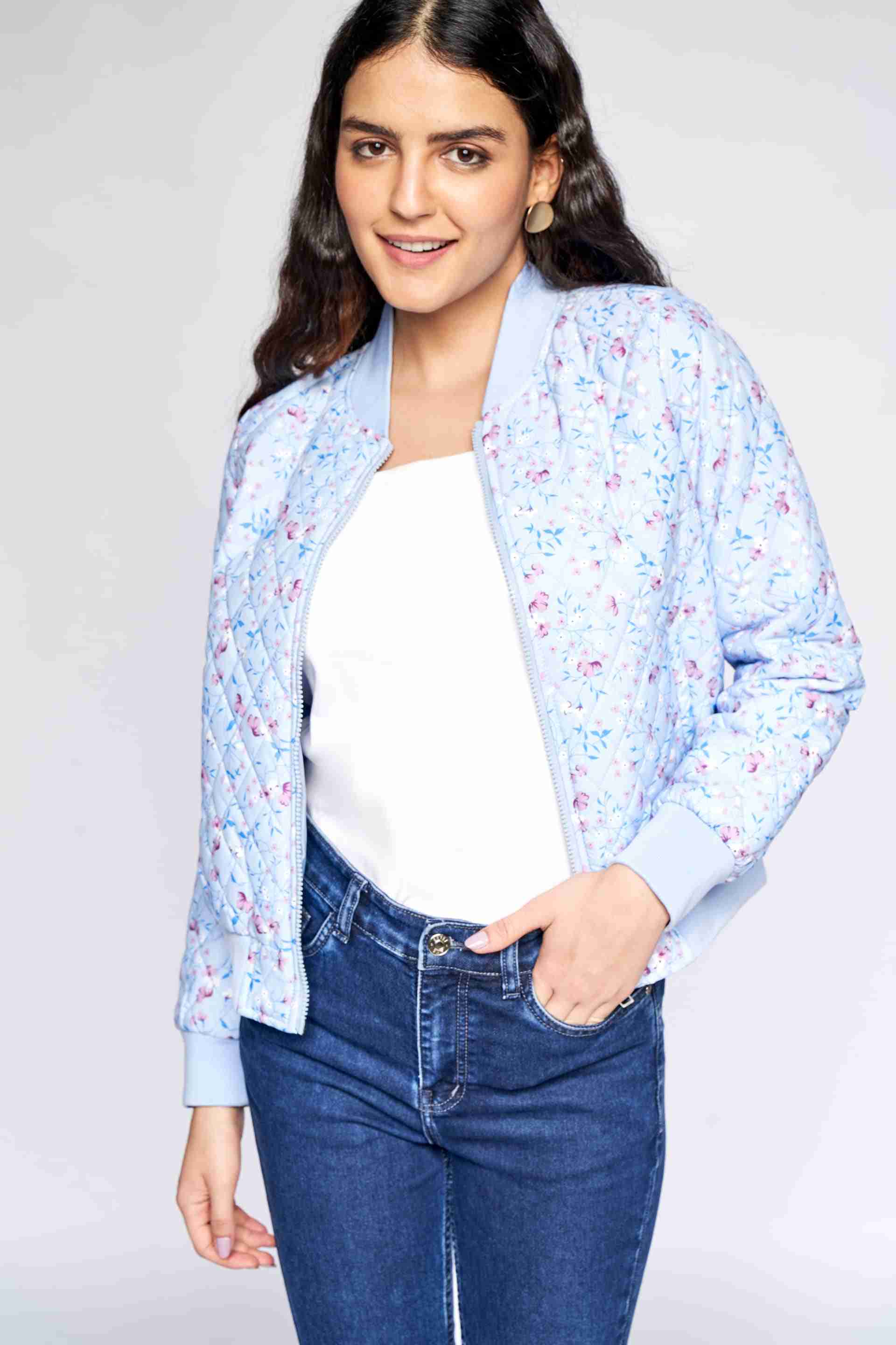 AND POWDER BLUE JACKET