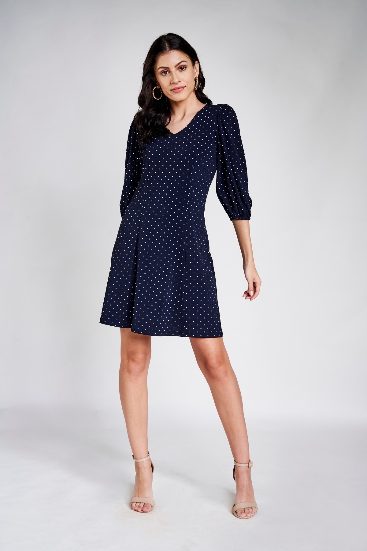 AND | AND NAVY DRESS 0