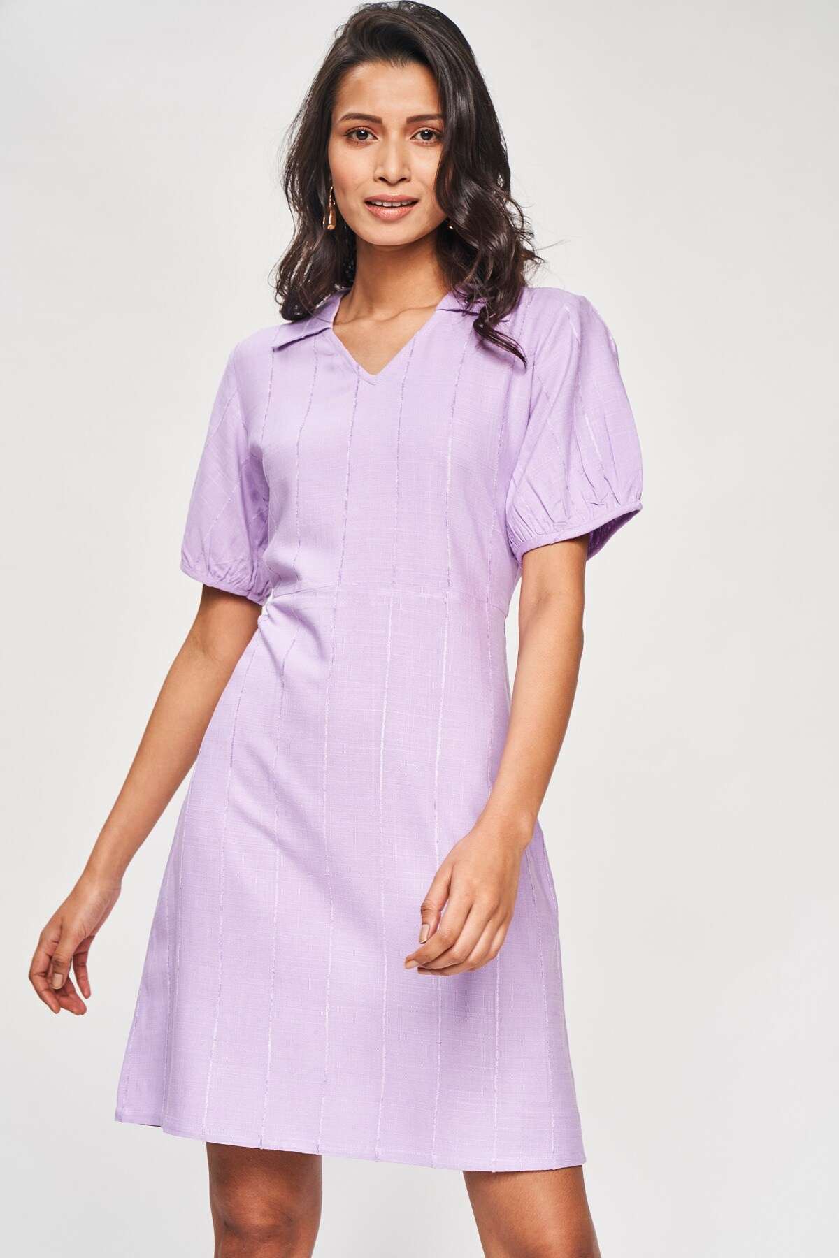 AND LILAC DRESS