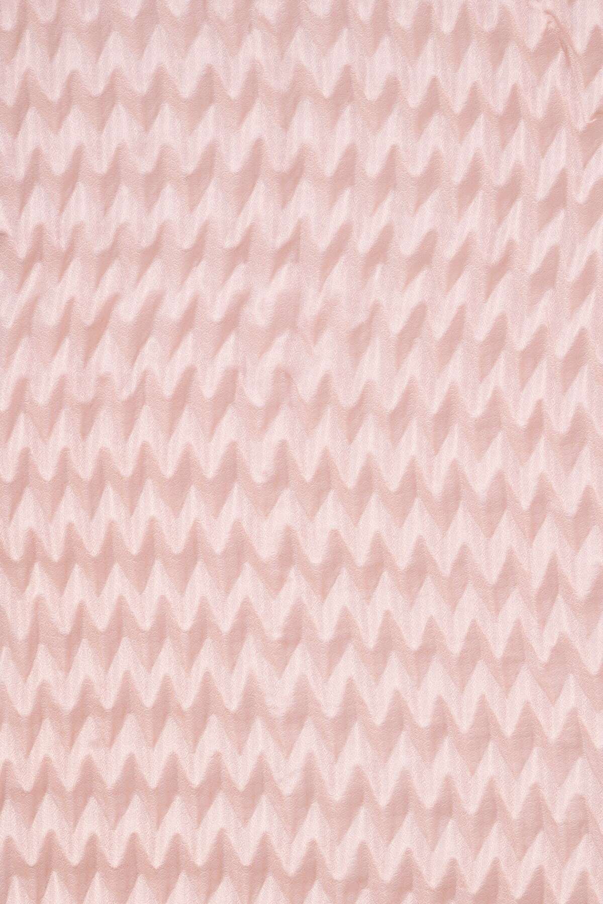 Pink Polyester Scarf