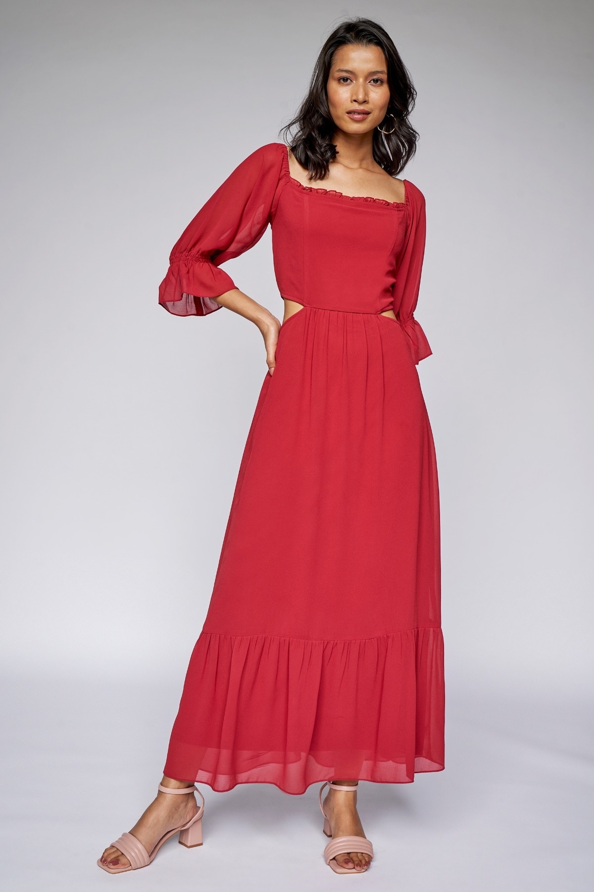AND | AND WINE GOWN 1