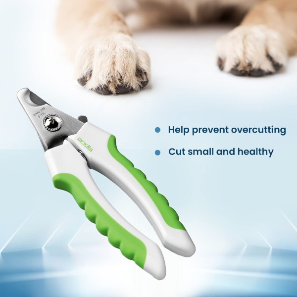 Andis Nail Clipper for Dogs White &amp; Lime Green - Large