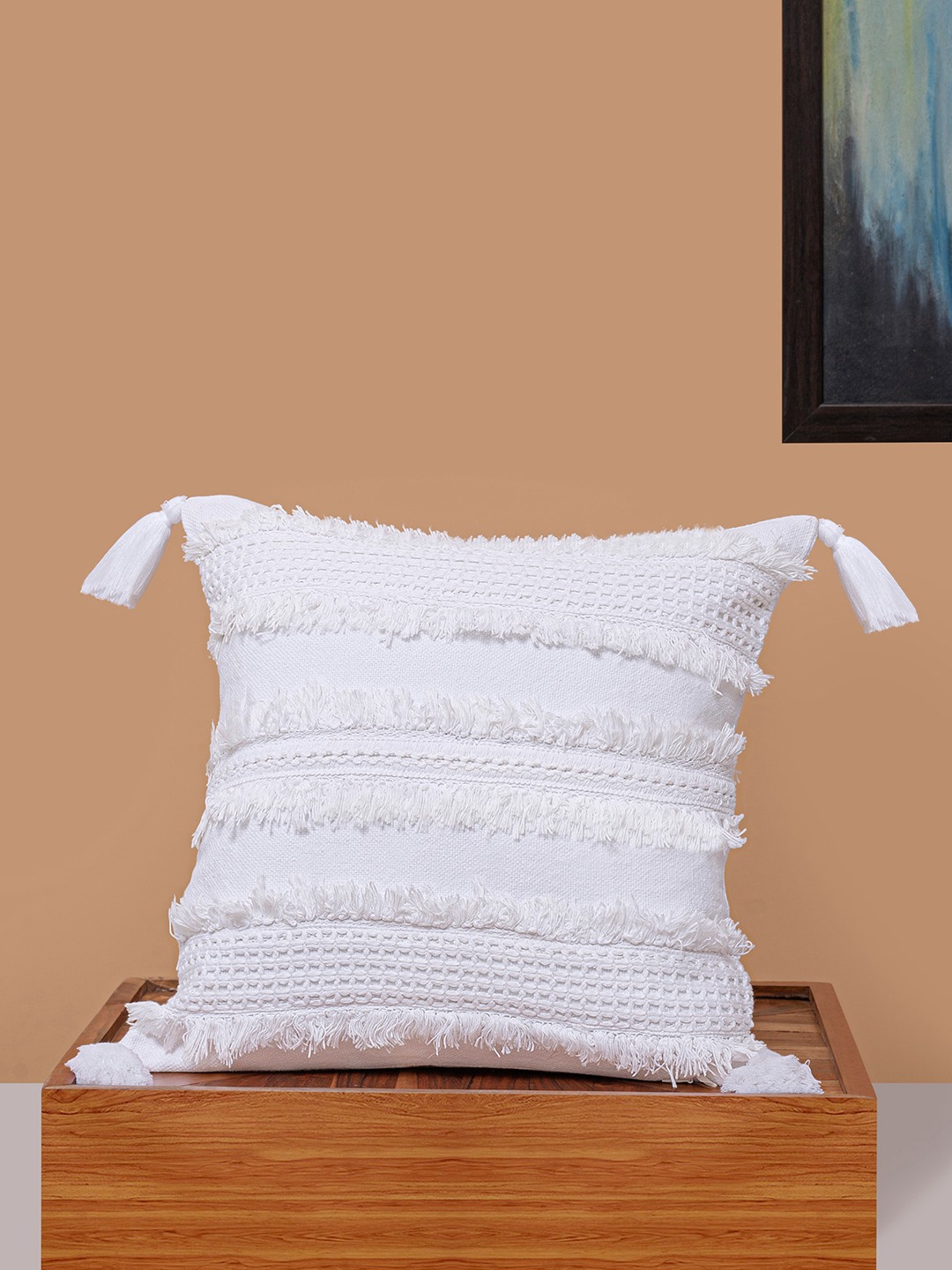 White lace cushion sales