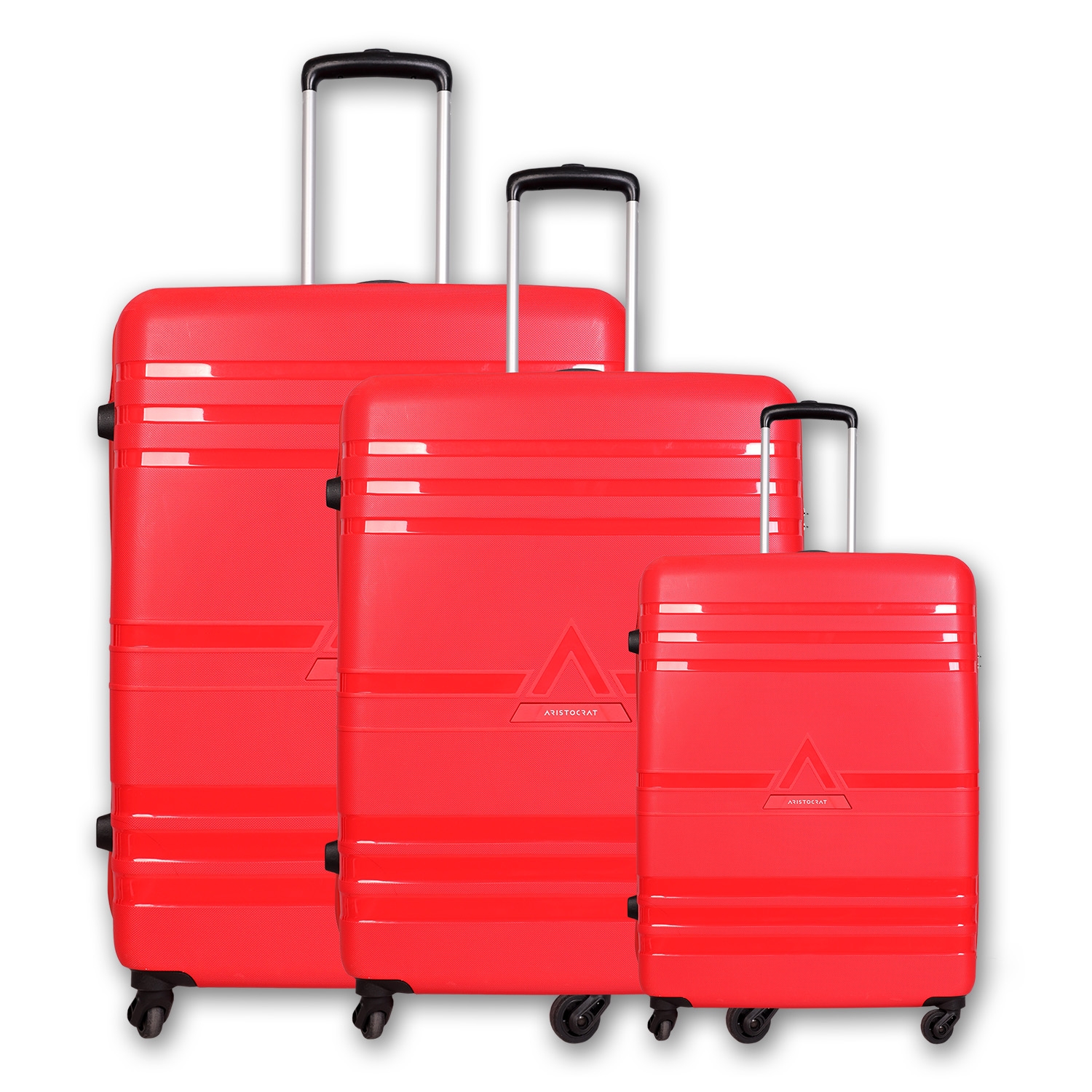 VIP Aristocrat Hard Set of 3 Luggage Bags(53+63+73) CM with 8 Wheel and 7  Years International Warranty (Blue) – Samskarts Ecommerce