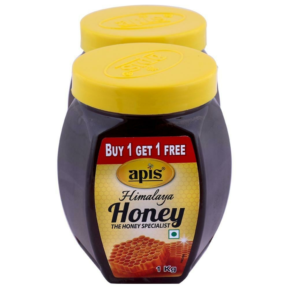 Apis Himalaya Honey 1 Kg (Buy 1 Get 1)