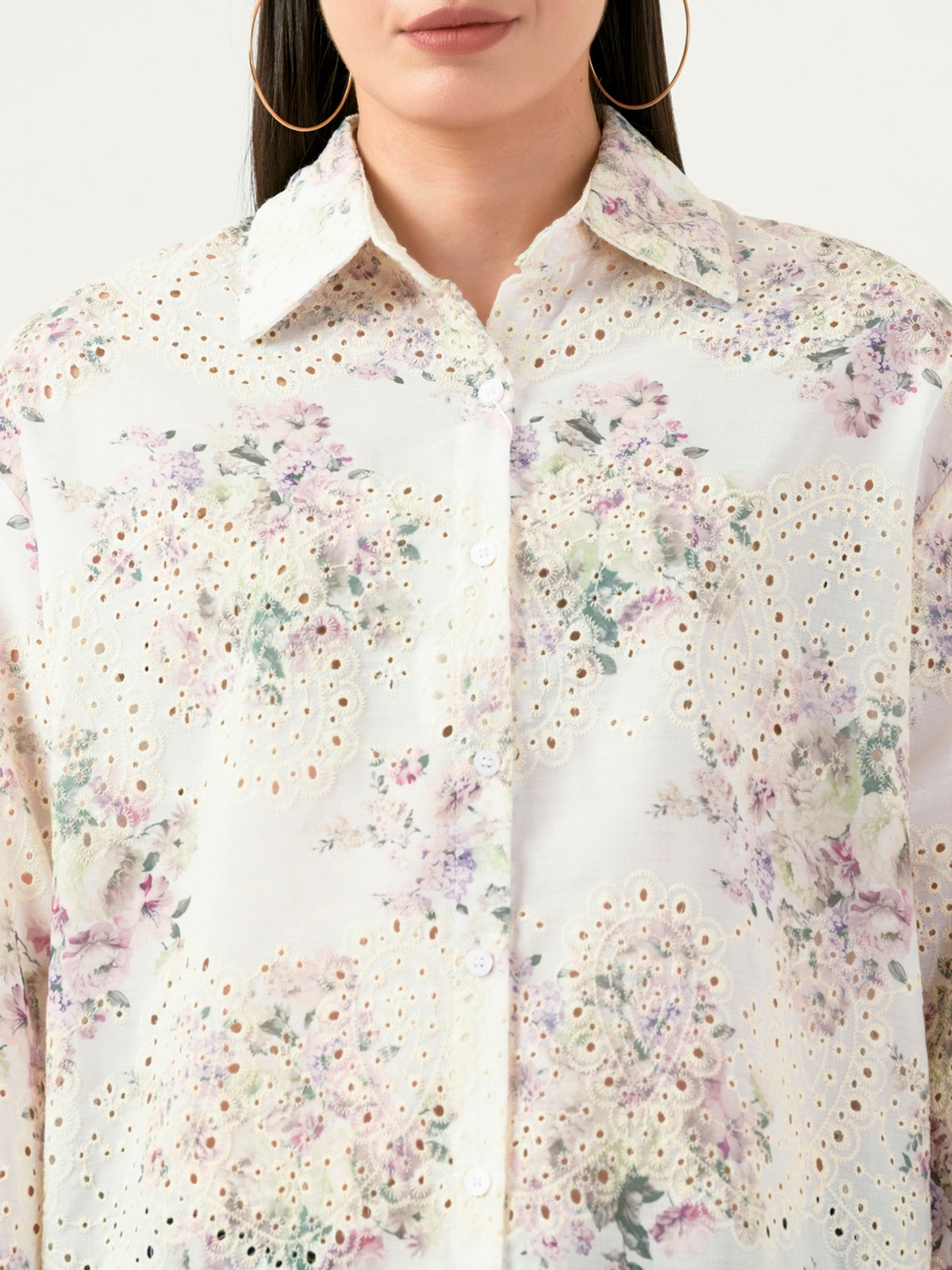 Albion Women Smart Premium White Casual Shirt