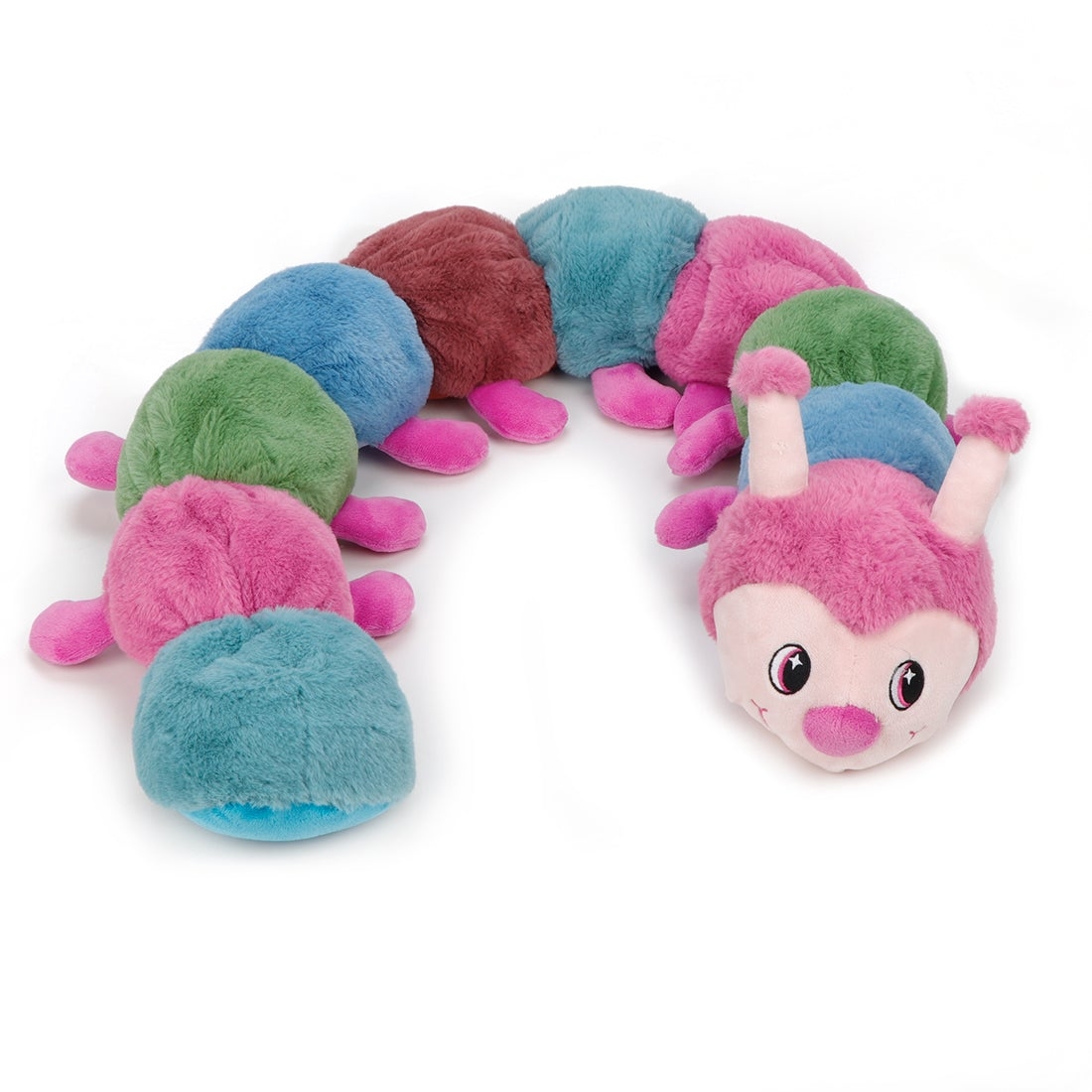 Archies | Archies Soft Toy Caterpillar | Stuffed Toys | Animal Soft Toys | Soft Toy for Kids and Girls (105CM-Purple) 0