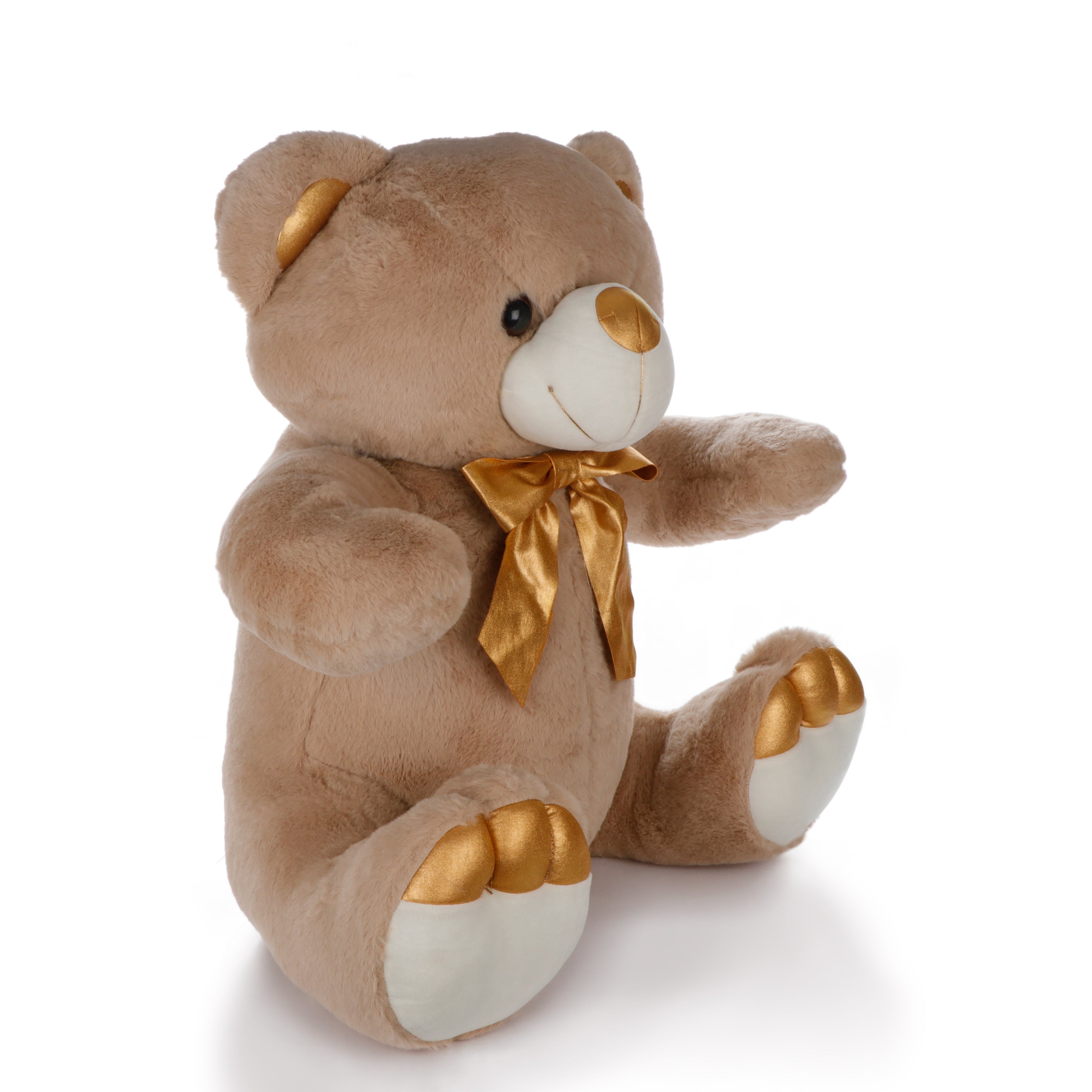 Archies | Archies Soft Toys, Teddy Bear For Girls, Soft Toys Boyfriend, Husband For Kids, Birthday Gift For Girls,Wife,   Brown Teddy Bear with Golden Paws - 55CM 1