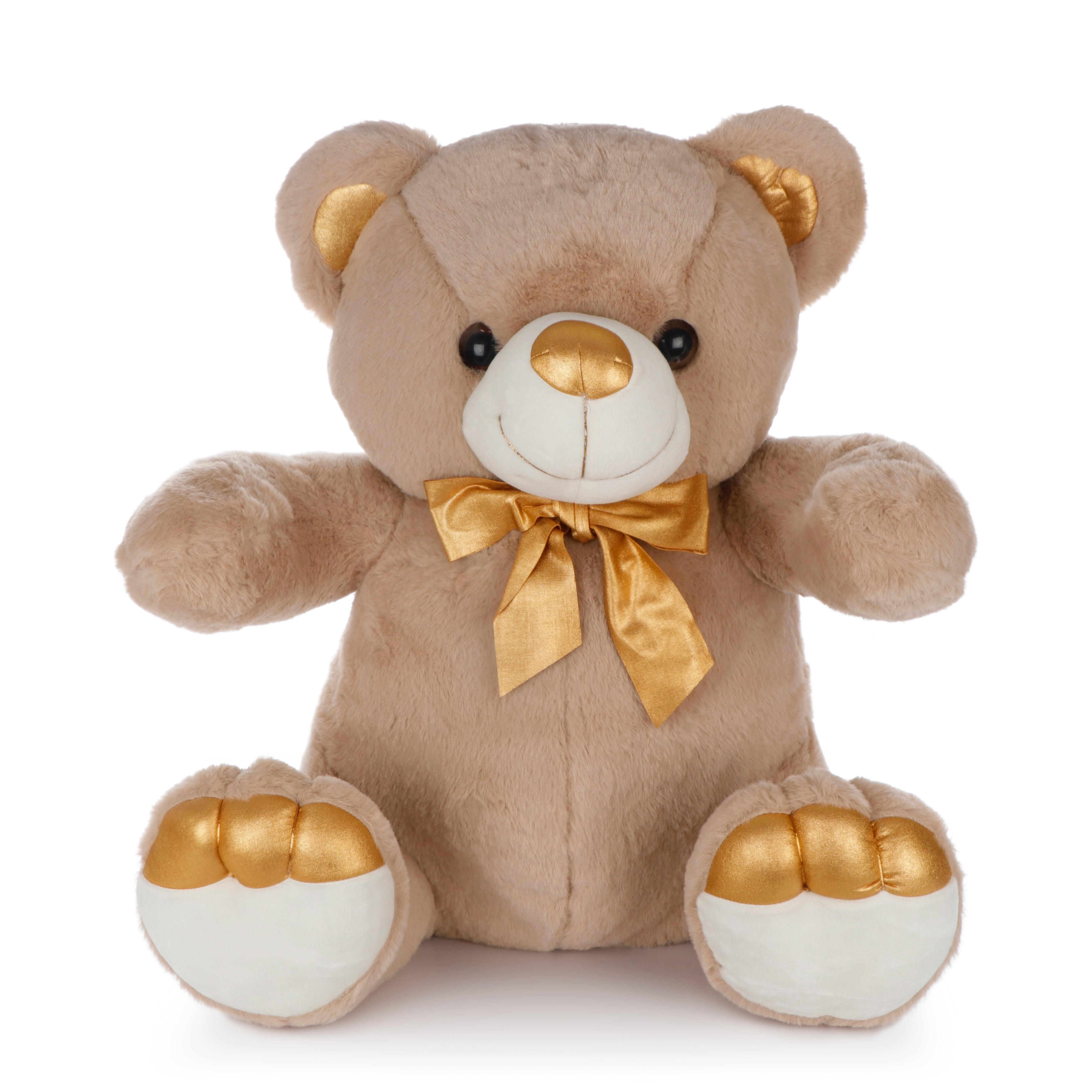 Archies | Archies Soft Toys, Teddy Bear For Girls, Soft Toys Boyfriend, Husband For Kids, Birthday Gift For Girls,Wife,   Brown Teddy Bear with Golden Paws - 50CM 0