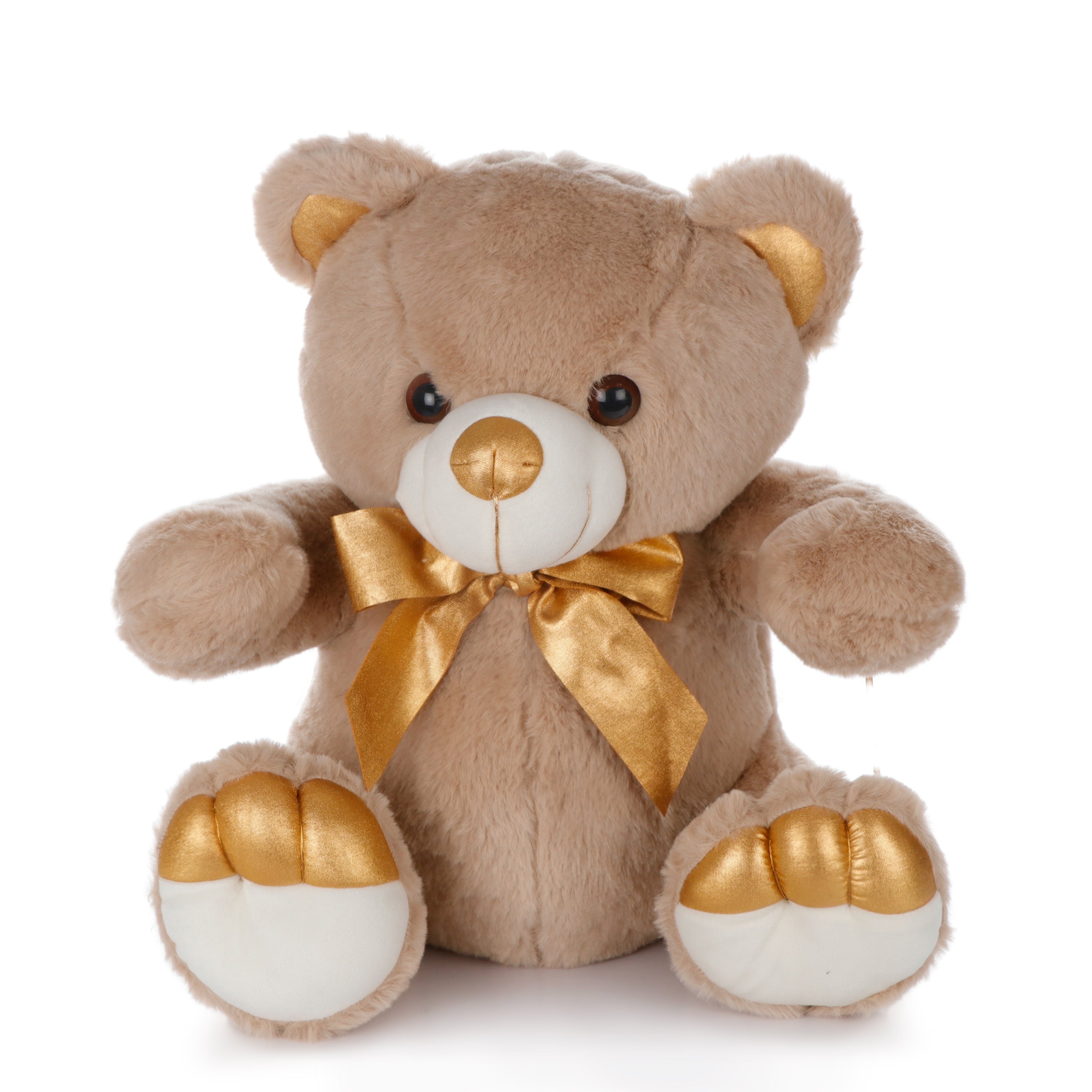 Archies | Archies Soft Toys, Teddy Bear For Girls, Soft Toys Boyfriend, Husband For Kids, Birthday Gift For Girls,Wife,   Brown Teddy Bear with Golden Paws - 40CM 0