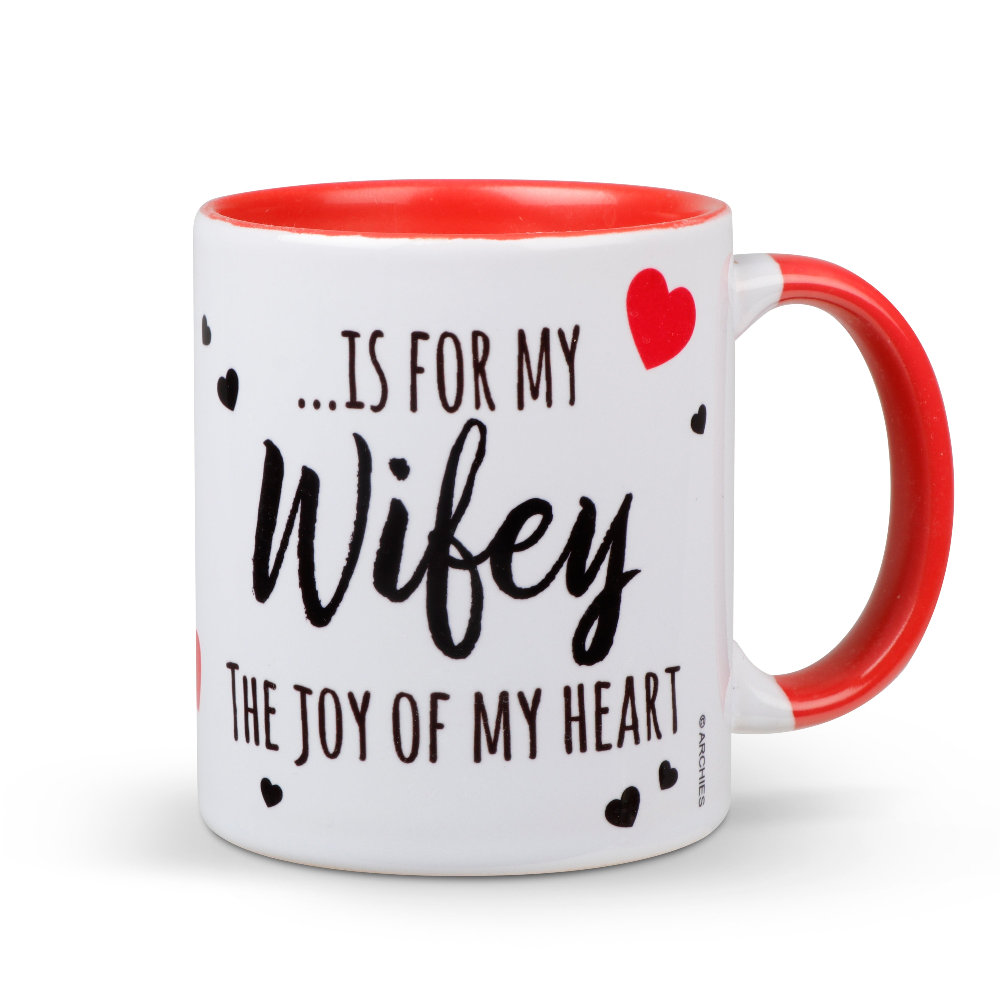 Archies | Archies KEEP SAKE Wife Gift Combo with Ceramic Mug and Elevated Initial Quotation - with a FREE GREETING CARD 6