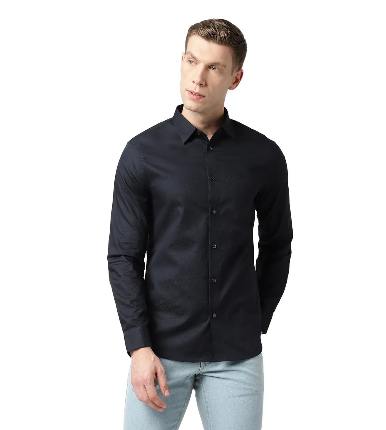 Regular Fit Shirt With Logo On Chest