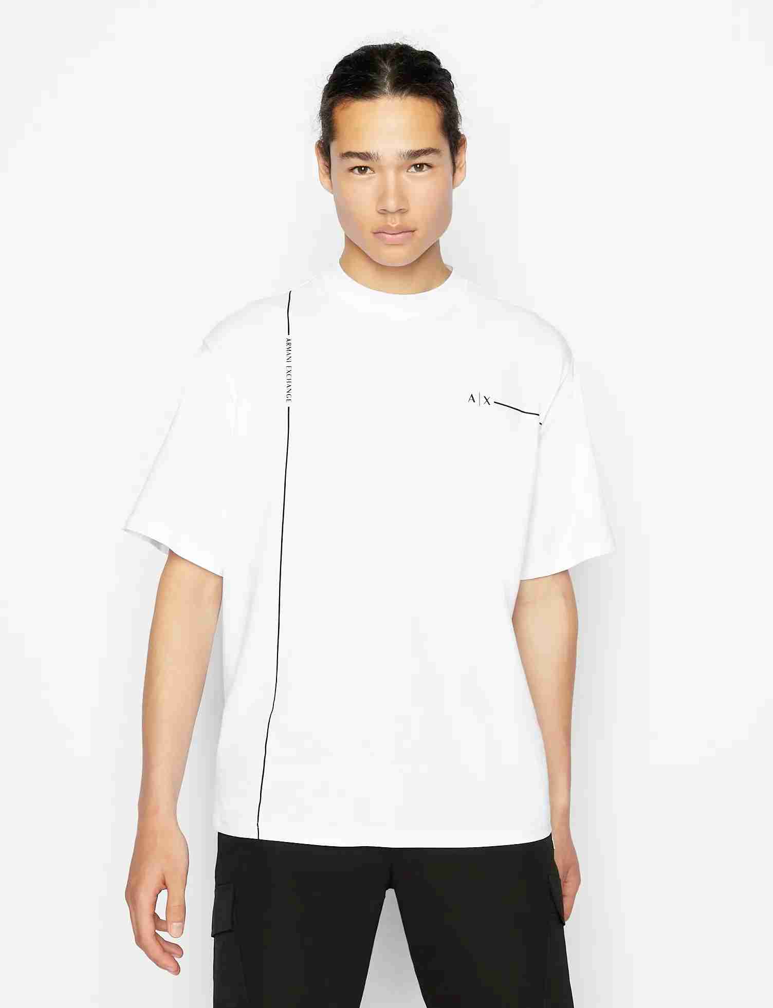Logo Print Dropped Shoulder Regular Fit Jumper