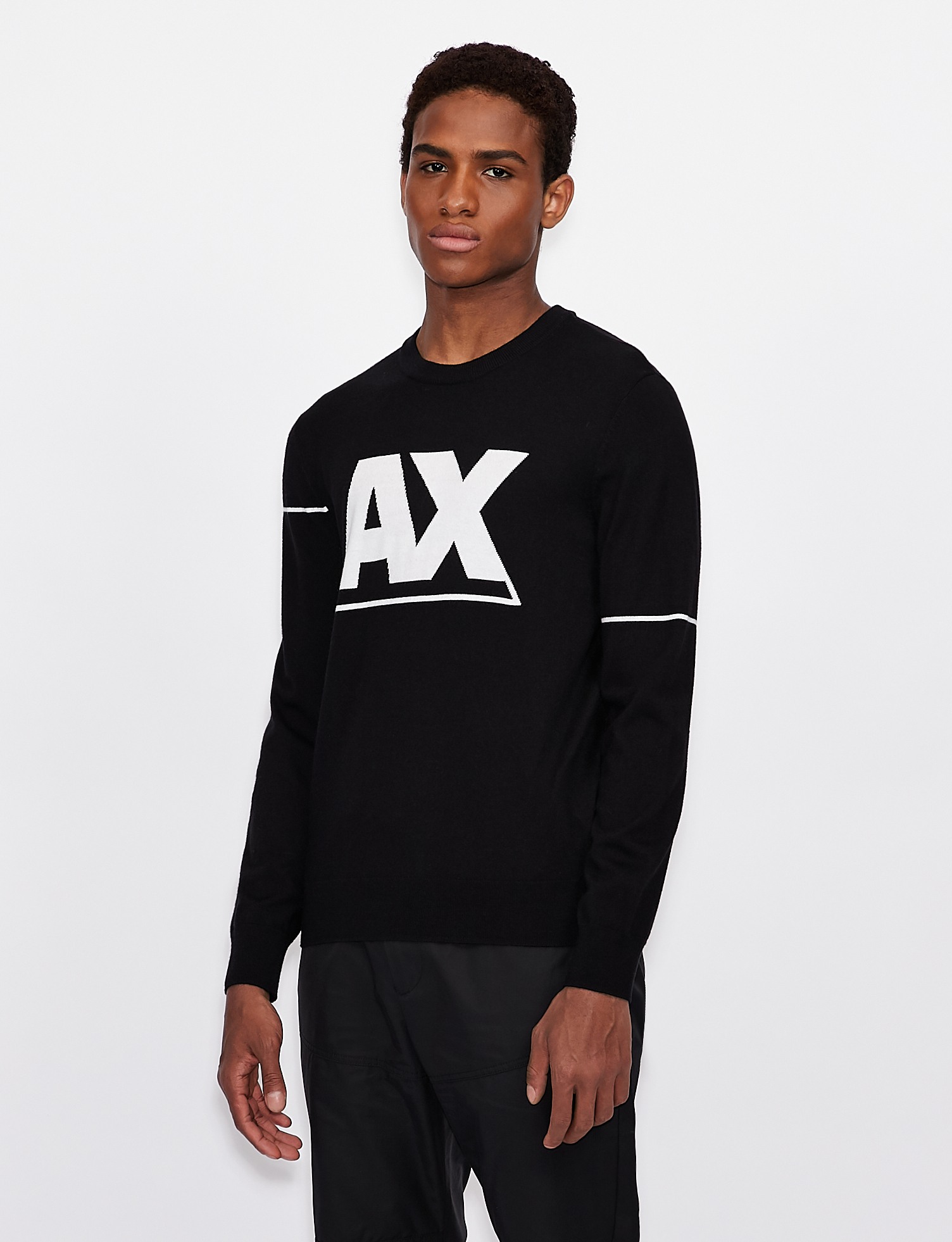 Men Black Others  Pullover