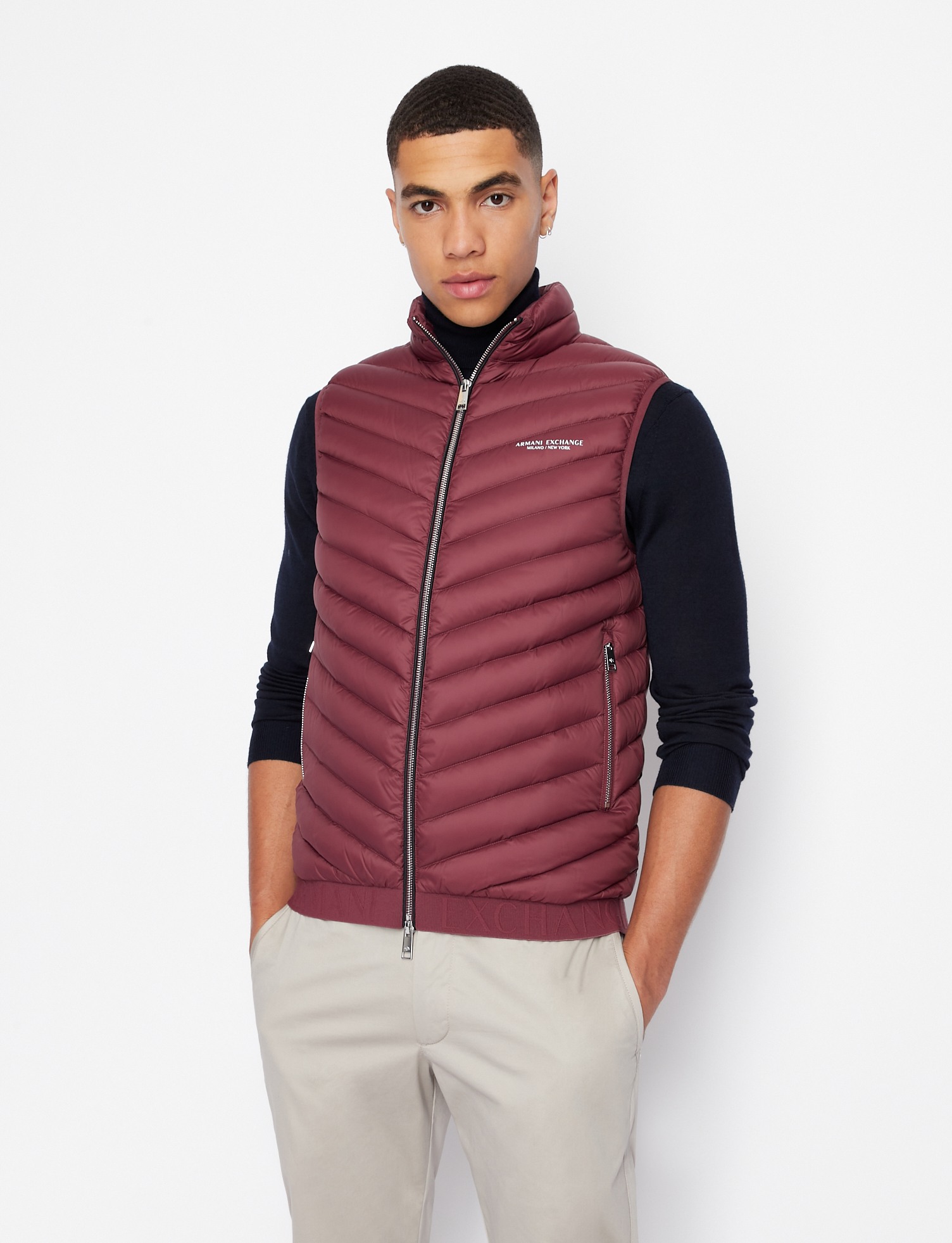 Armani exchange bodywarmer sale