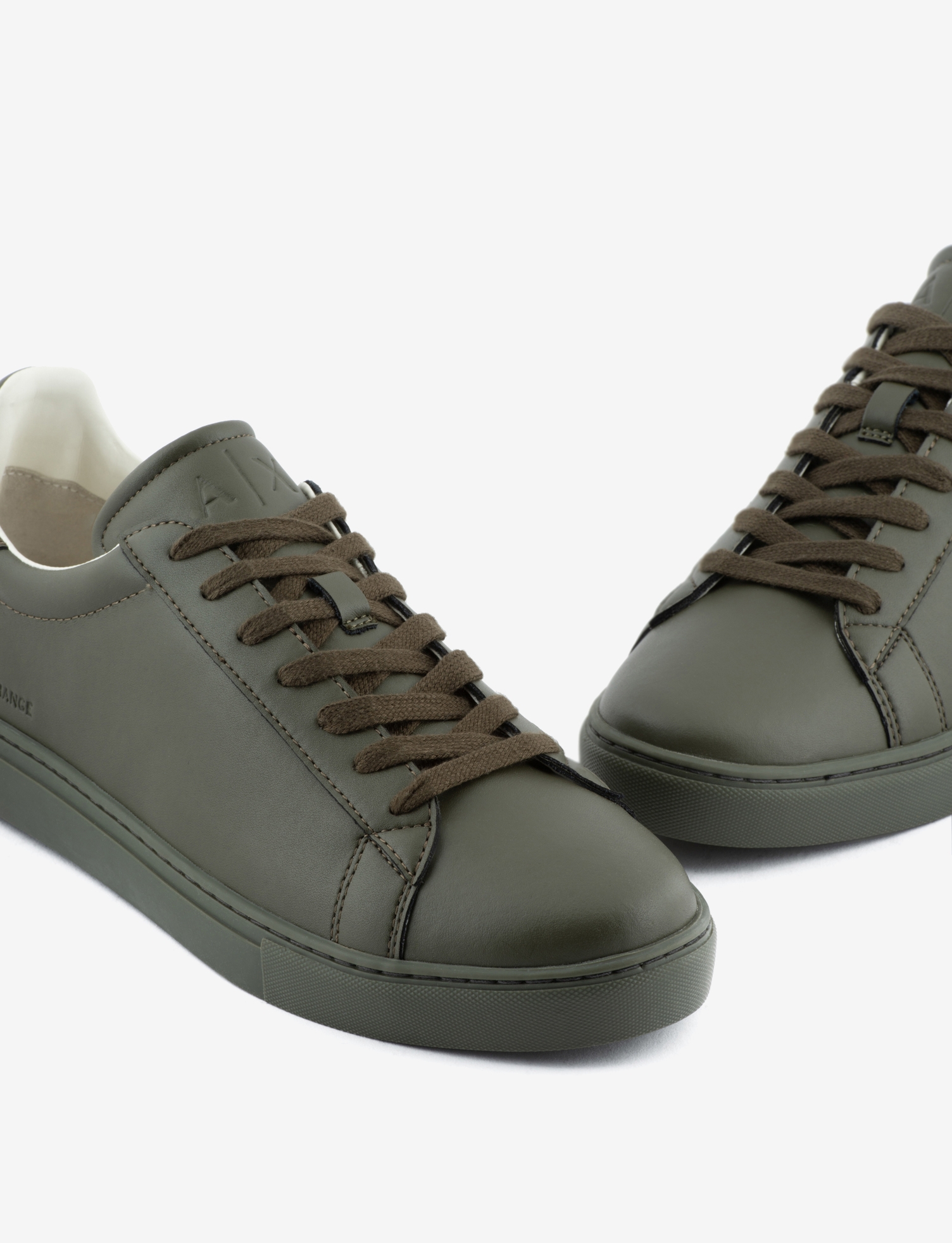 Armani Exchange two-tone Panelled Sneakers - Farfetch