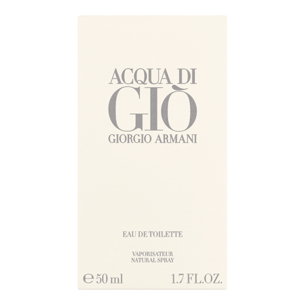 Acqua Di Gio For Men Eau De Toilette • 50ml