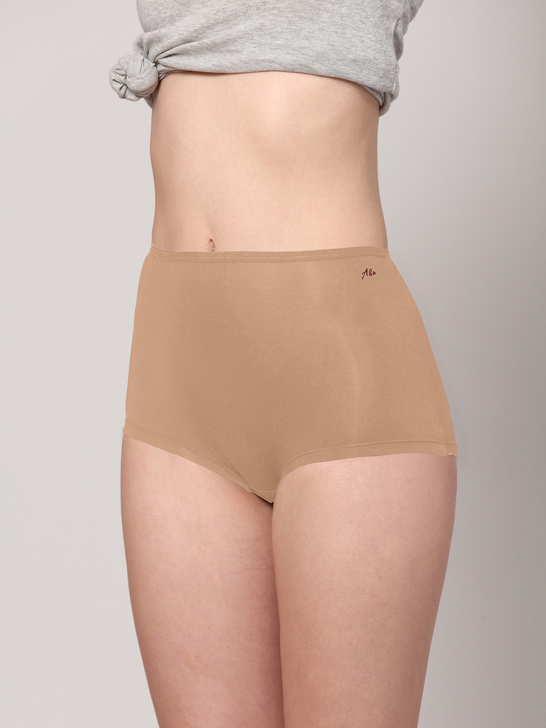 AshleyandAlvis | AshleyandAlvis Women's Panties Micro Modal, Anti Bacterial, Skinny Soft, Premium Boys Leg  -No Itching, Sweat Proof, Double In-seam Gusset 1
