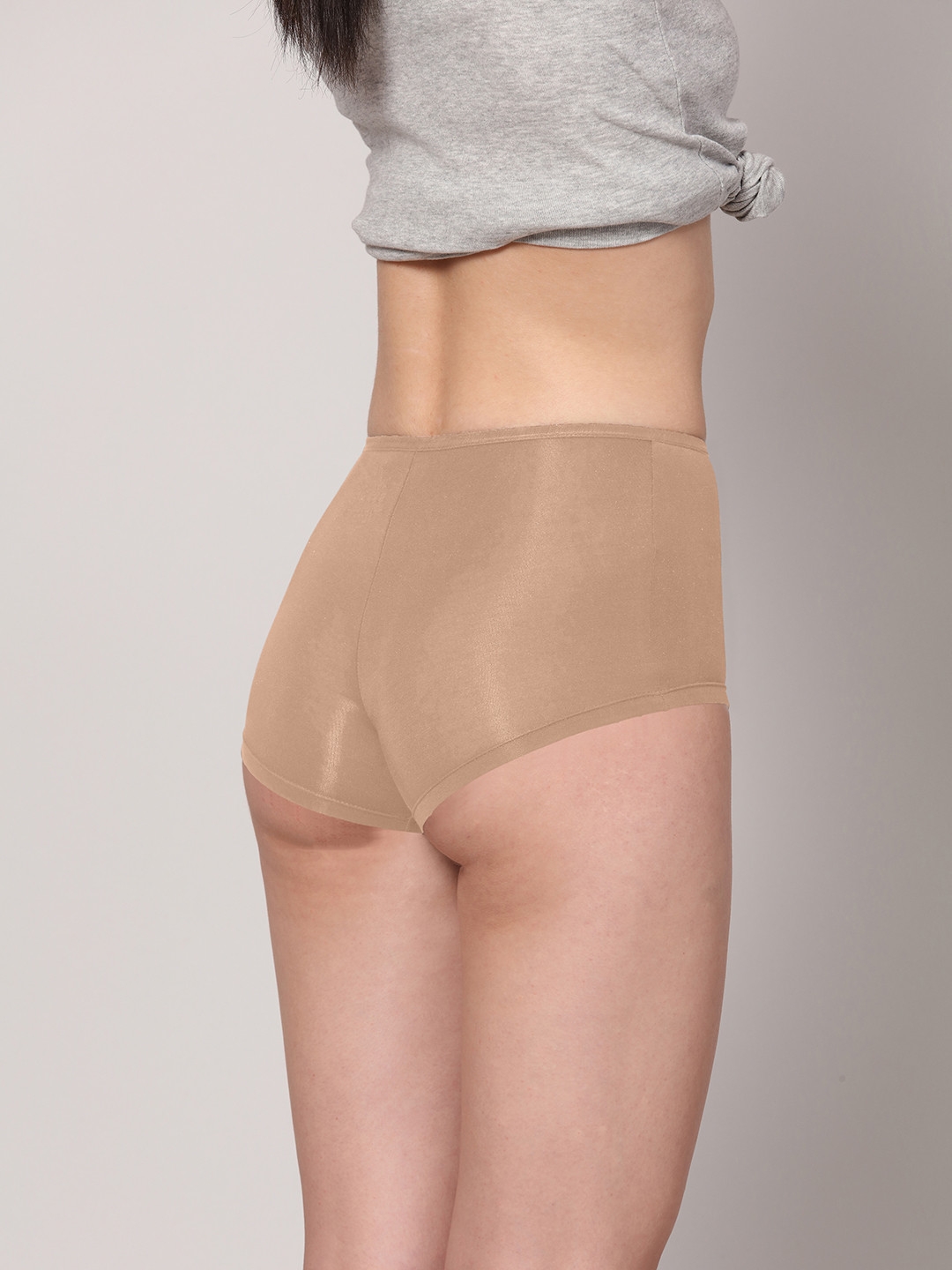 AshleyandAlvis | AshleyandAlvis Women's Panties Micro Modal, Anti Bacterial, Skinny Soft, Premium Boys Leg  -No Itching, Sweat Proof, Double In-seam Gusset 4