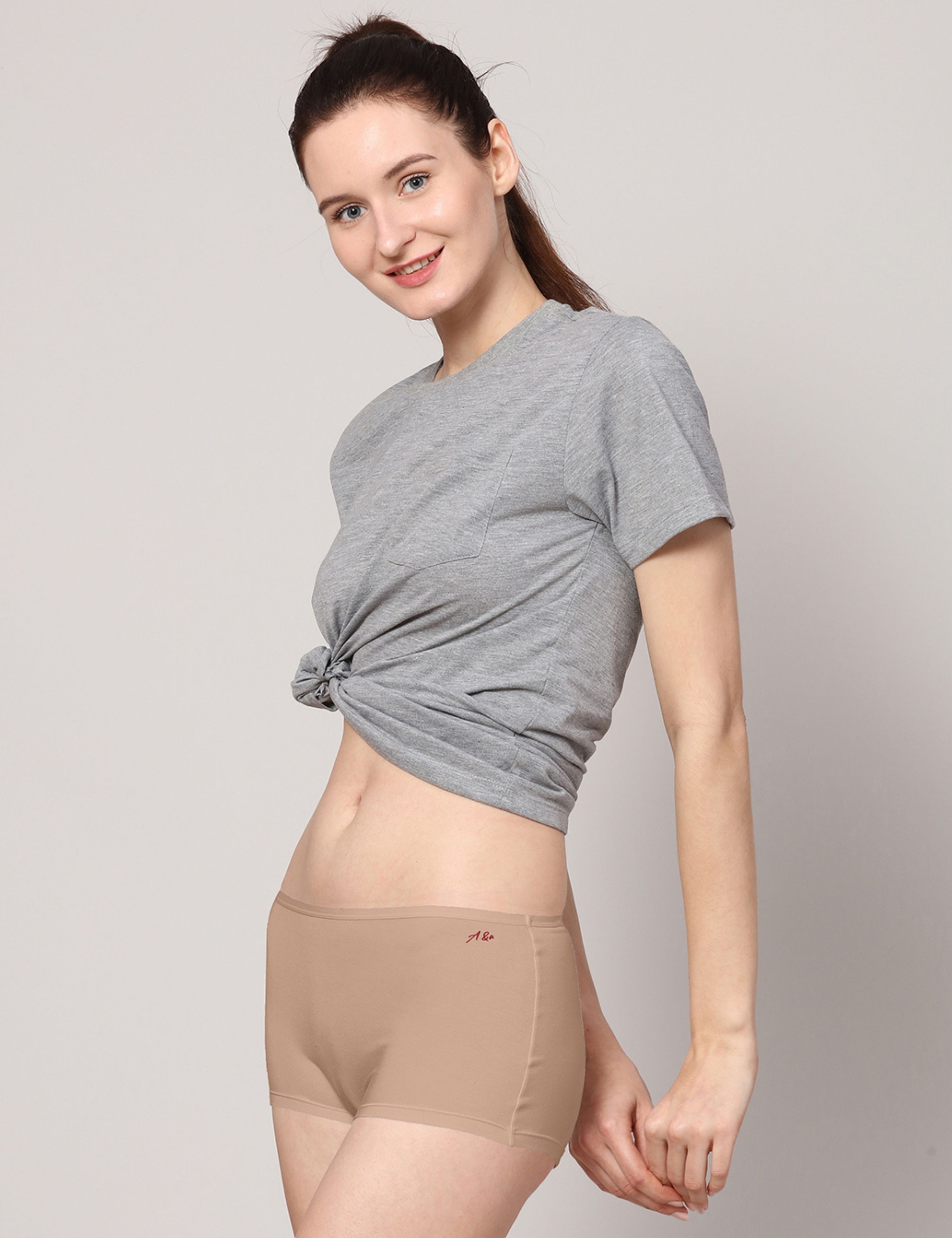 AshleyandAlvis Women's Panties Micro Modal, Anti Bacterial, Skinny