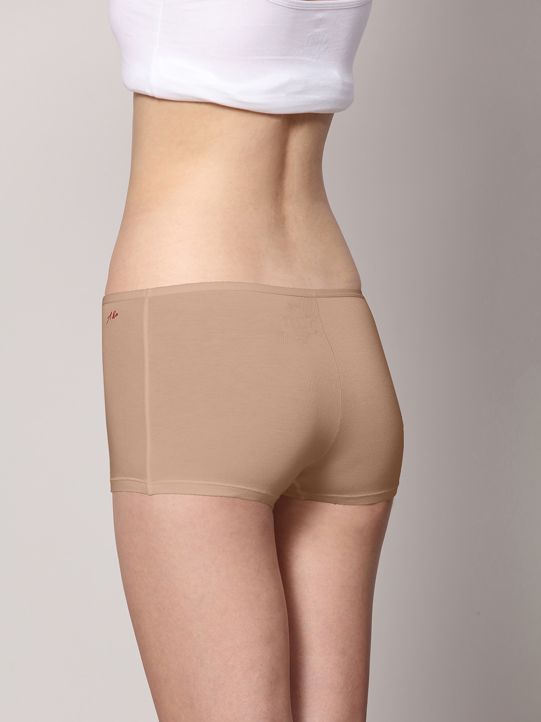 AshleyandAlvis | AshleyandAlvis Women's Panties Micro Modal, Anti Bacterial, Skinny Soft, Premium Boyshorts -No Itching, Sweat Proof, Double In-seam Gusset 3