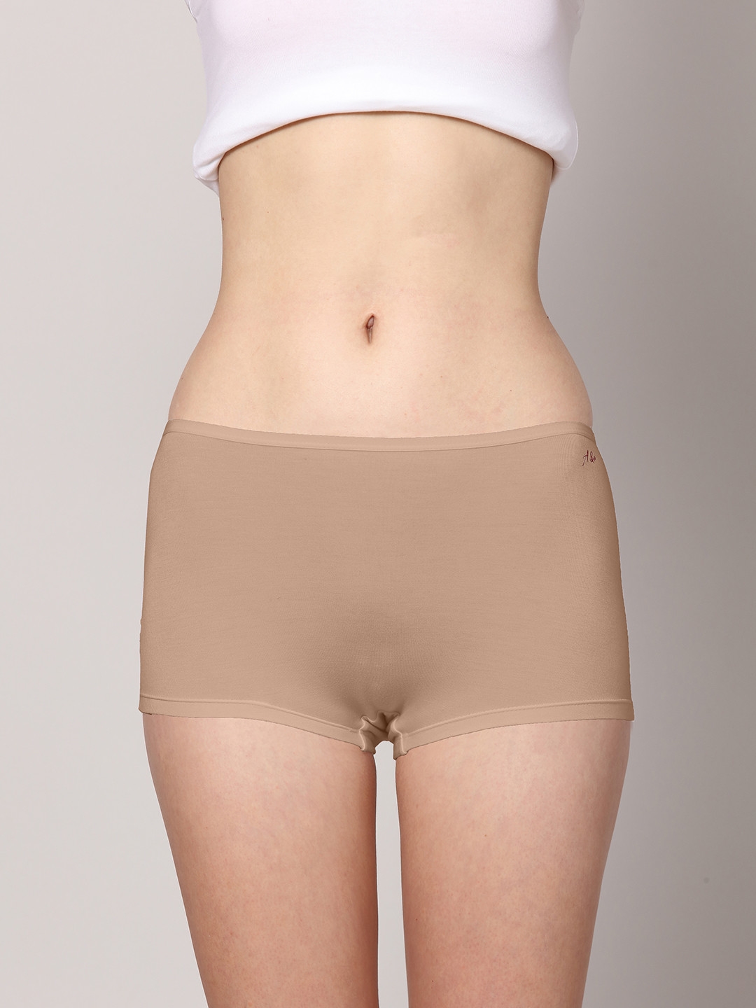 AshleyandAlvis | AshleyandAlvis Women's Panties Micro Modal, Anti Bacterial, Skinny Soft, Premium Boyshorts -No Itching, Sweat Proof, Double In-seam Gusset 1