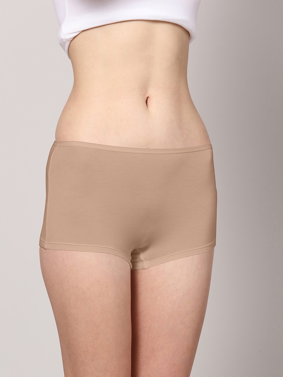 AshleyandAlvis | AshleyandAlvis Women's Panties Micro Modal, Anti Bacterial, Skinny Soft, Premium Boyshorts -No Itching, Sweat Proof, Double In-seam Gusset 2