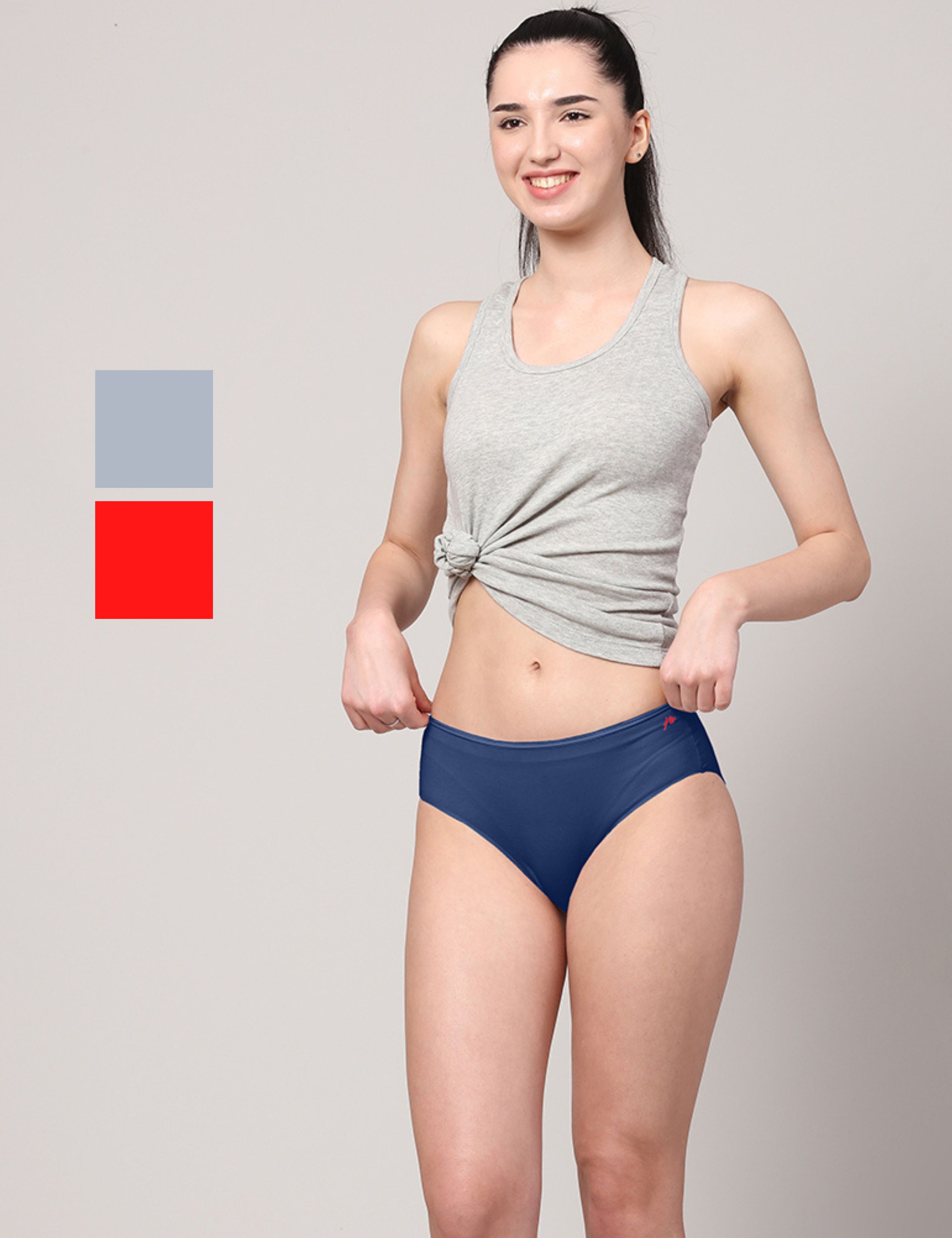 AshleyandAlvis | AshleyandAlvis Women's Panties Micro Modal, Anti Bacterial, Skinny Soft, Premium Hipster  -No Itching, Sweat Proof, Double In-seam Gusset 0