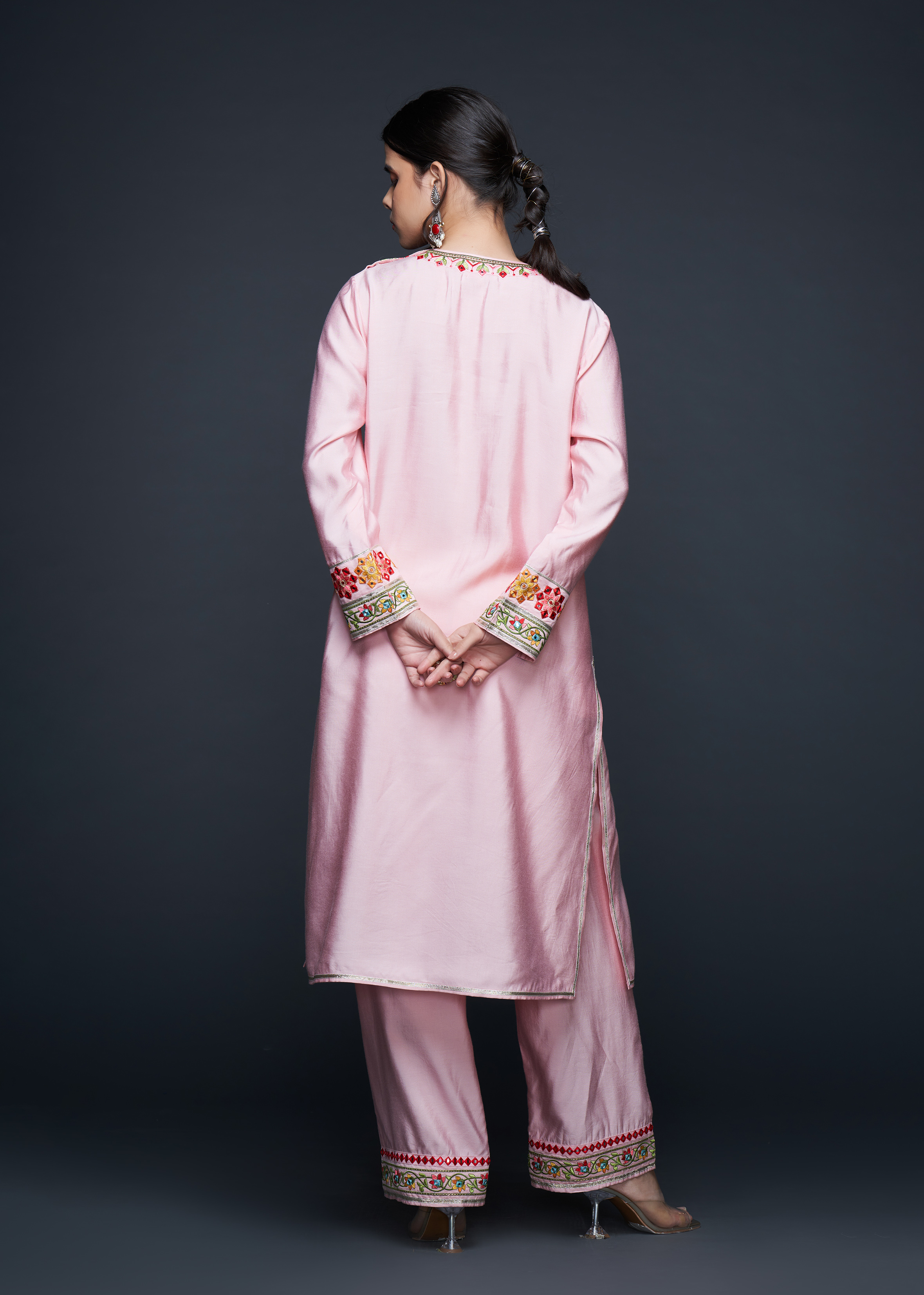 Pink Zoya Kurta