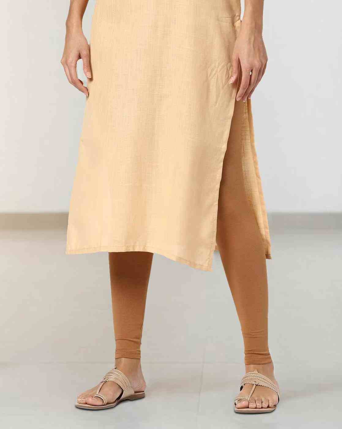 AVAASA MIX N' MATCH | Leggings with Elasticated Waist|0