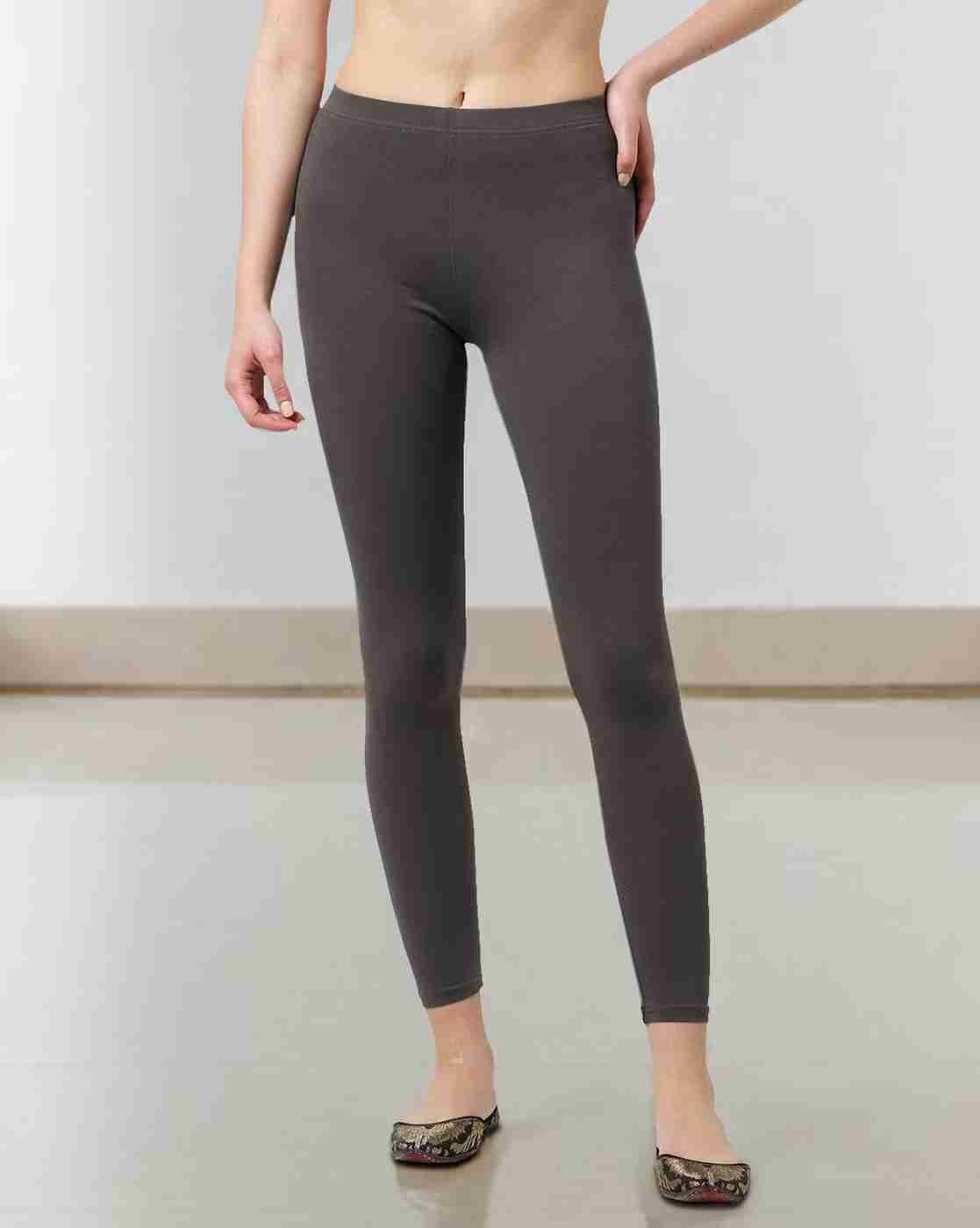 Ankle-Length Leggings with Elasticated Waist