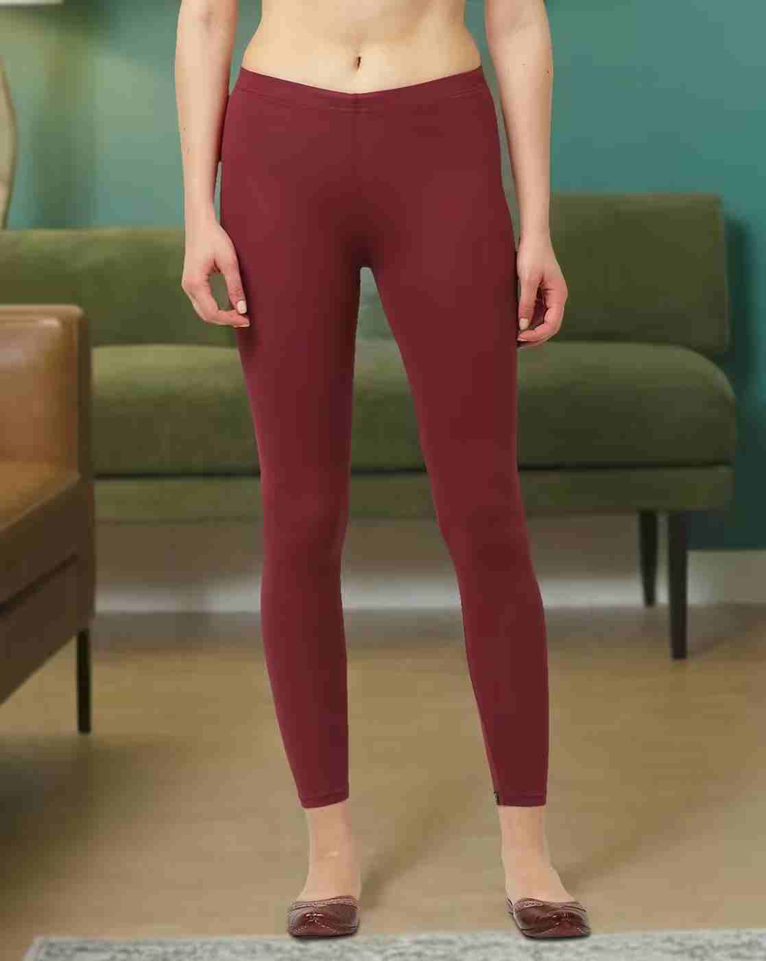 Ankle-Length Leggings with Elasticated Waist