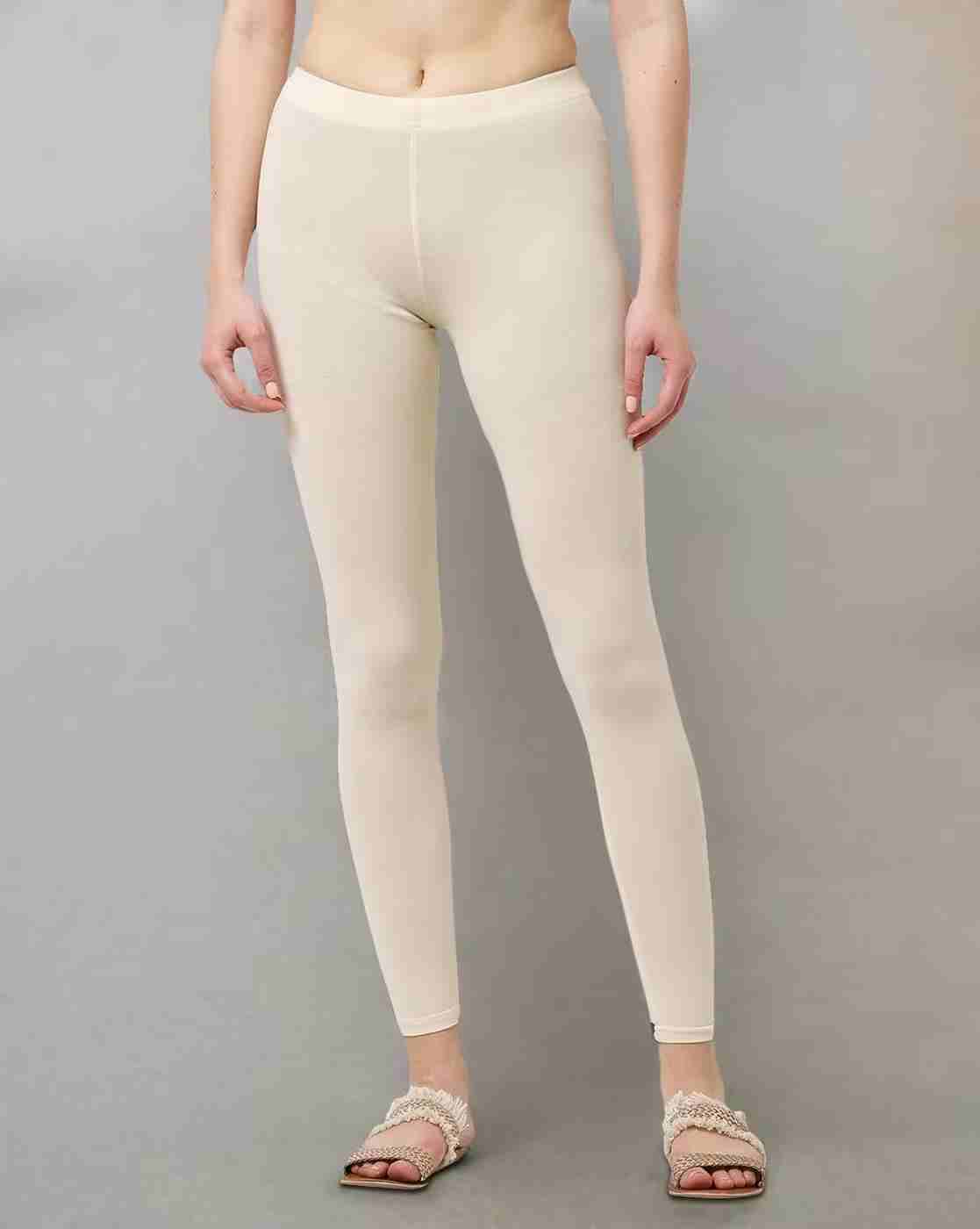 Ankle-Length Leggings with Elasticated Waist